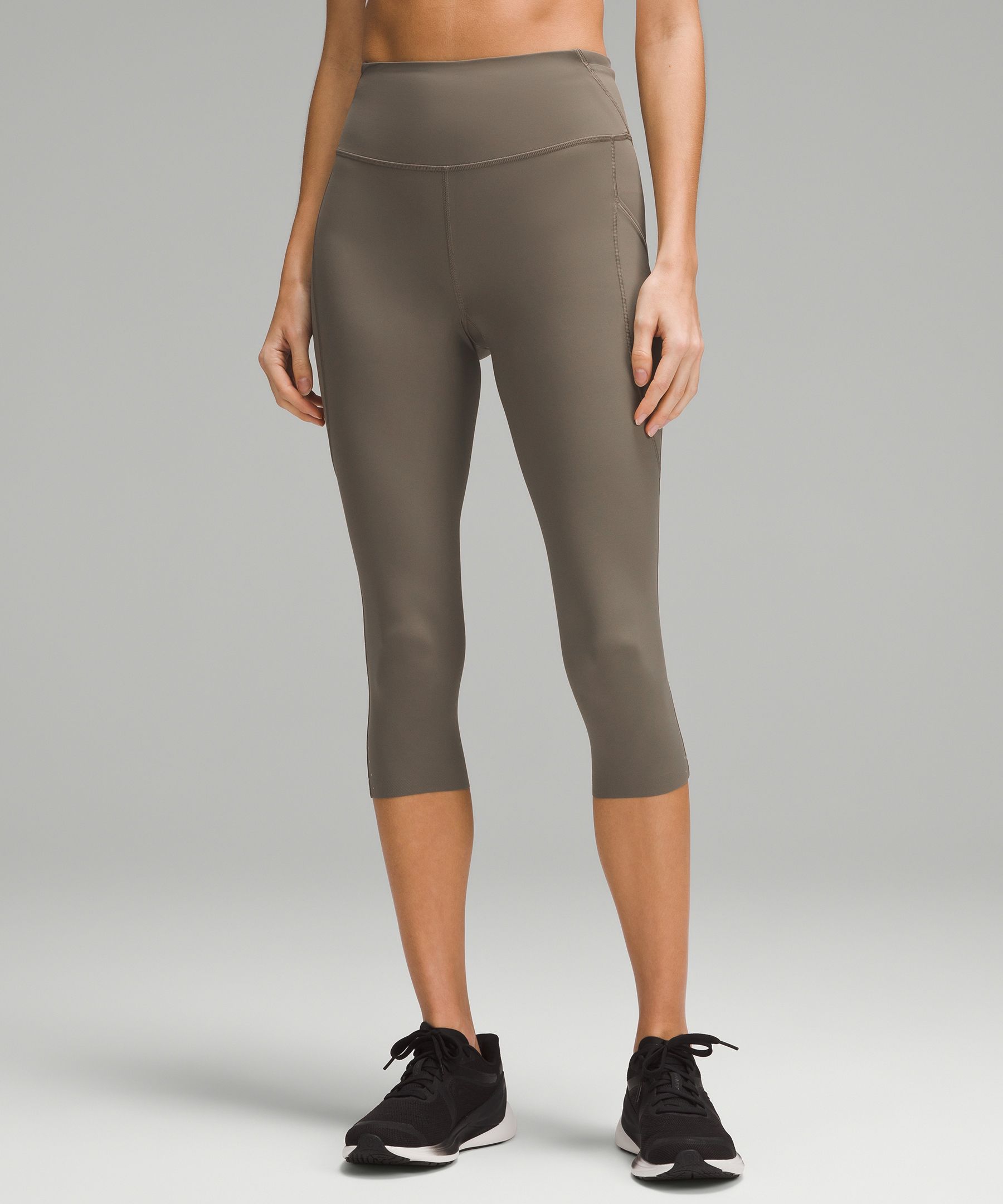 Lululemon Fast And Free High-rise Crop With Pockets 19"