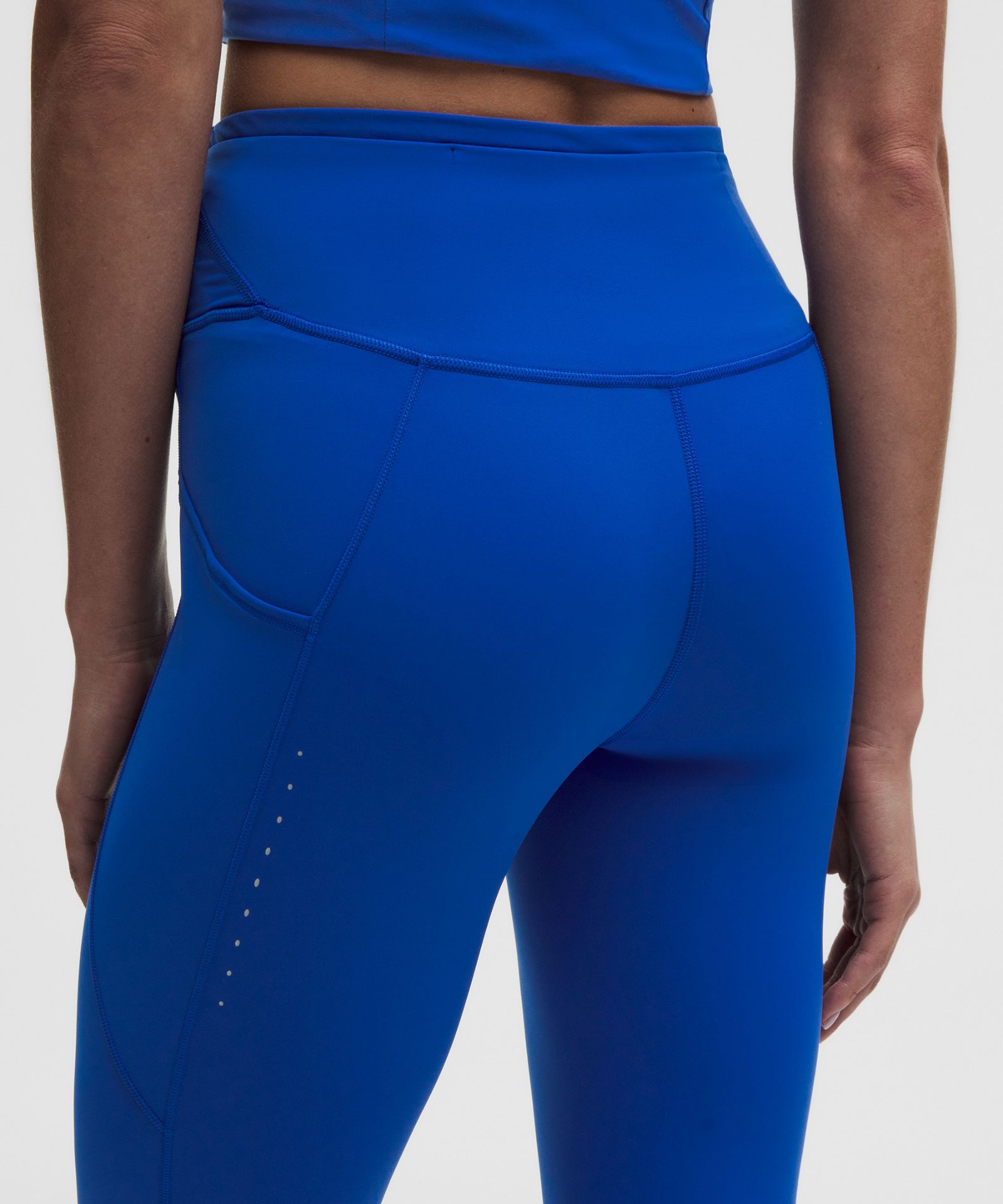 Женские укороченные легинсы Lululemon Fast and Free High-Rise — фото 6