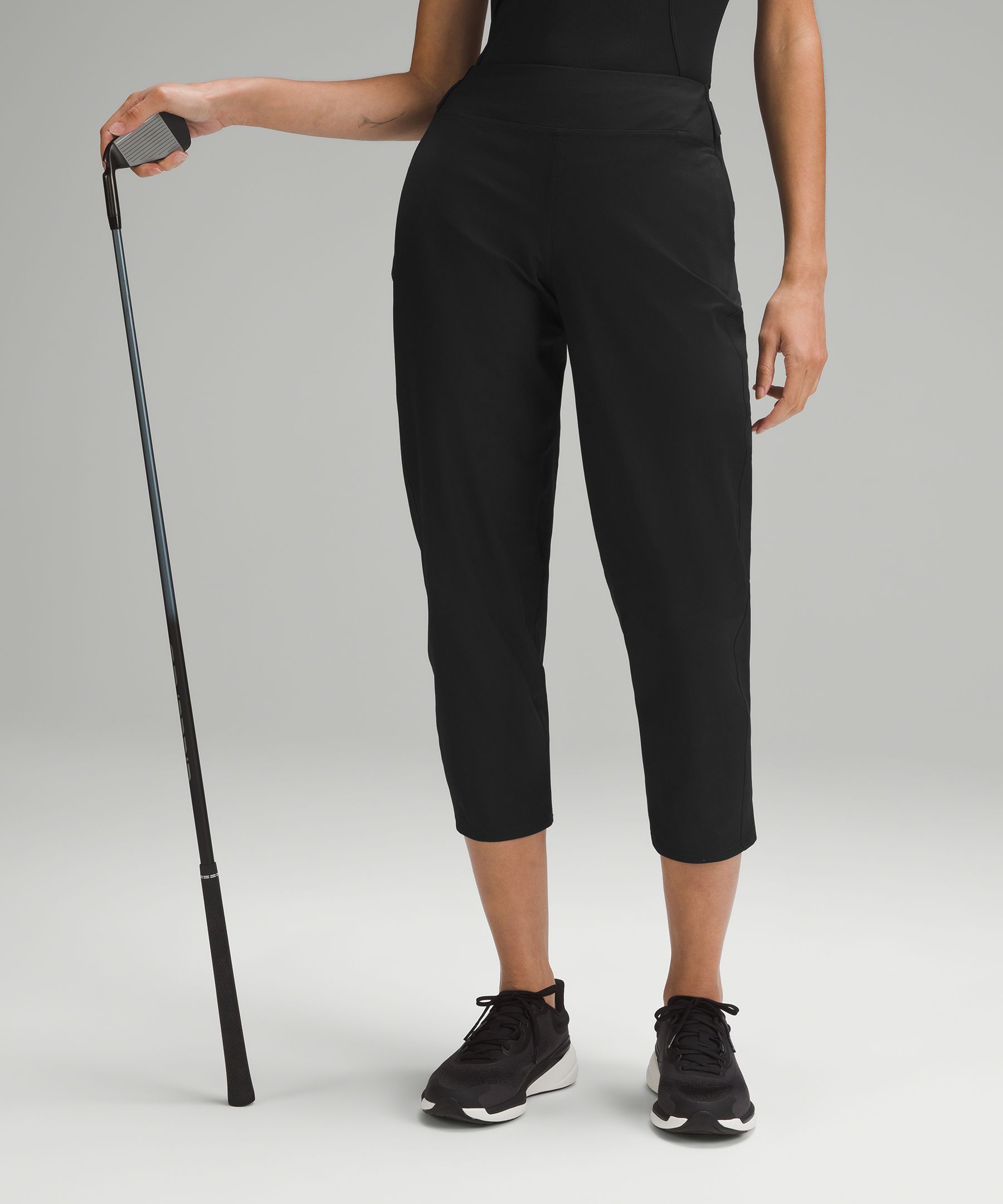 Lululemon athletica Warpstreme Multi-Pocket Mid-Rise Golf Cropped Pant 24, Women's Capris