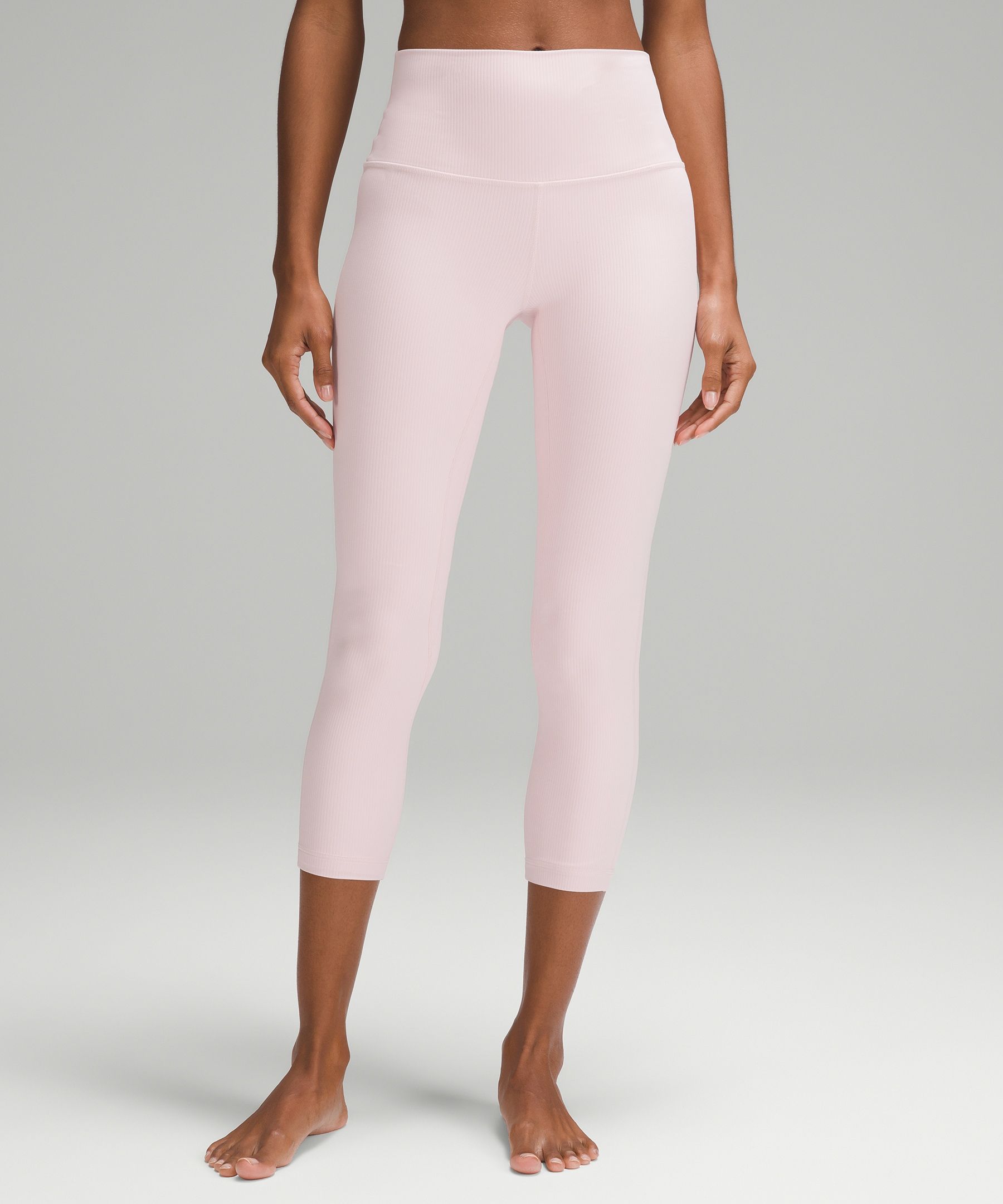 lululemon Align Ribbed High-Rise Crop 23