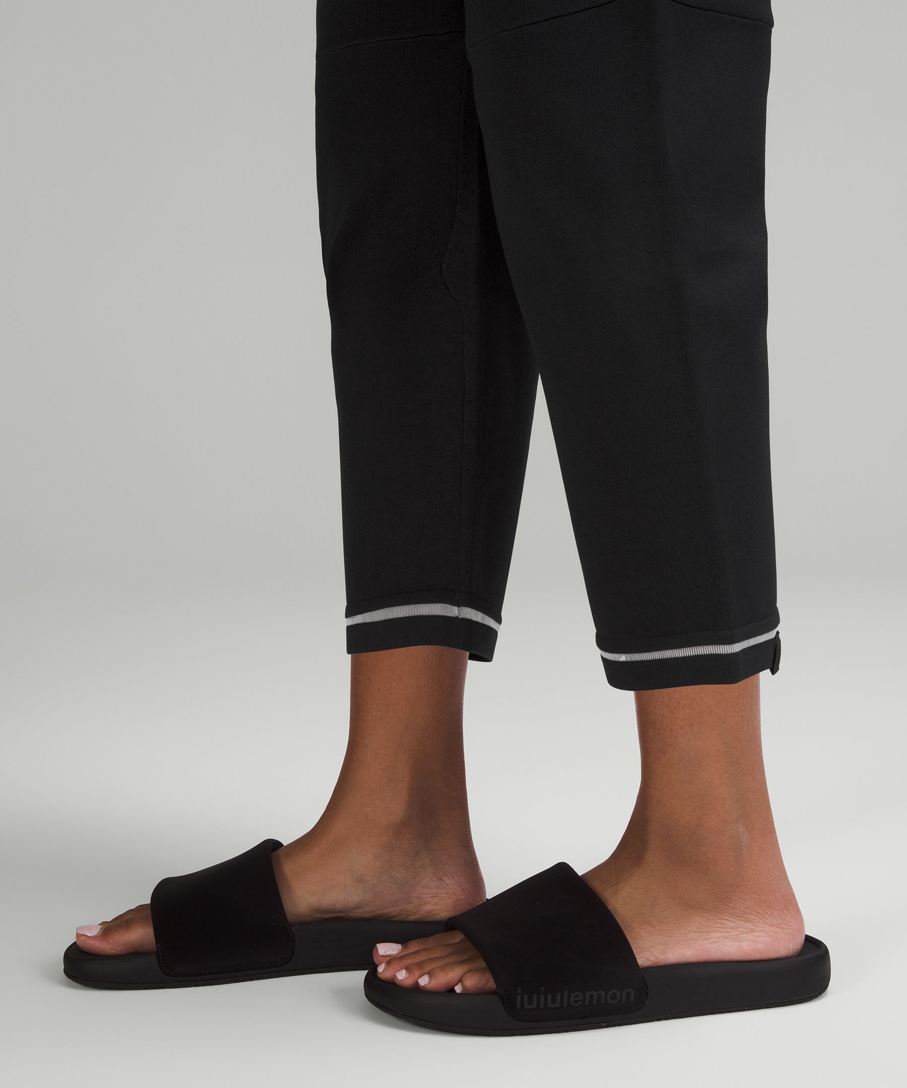 Lululemon Softstreme Relaxed High-Rise Pant - Black - lulu fanatics