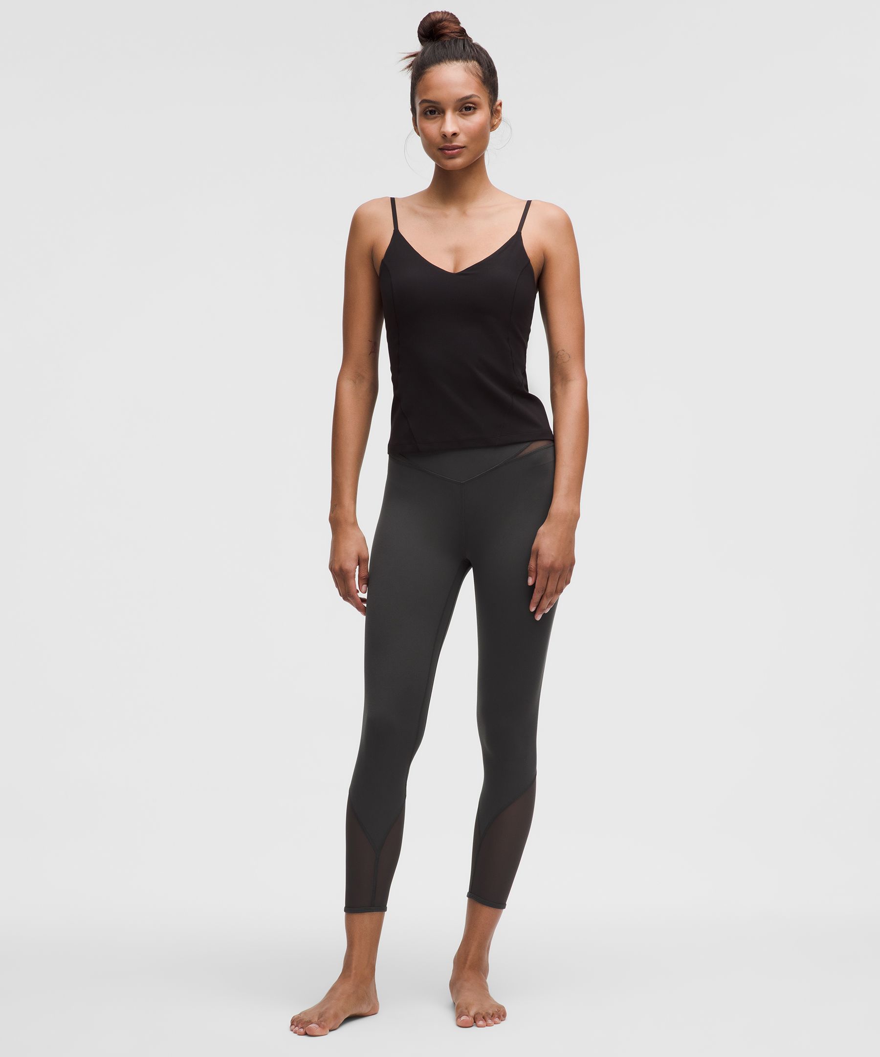 Mesh-Panelled Nulu High-Rise Yoga Crops 23