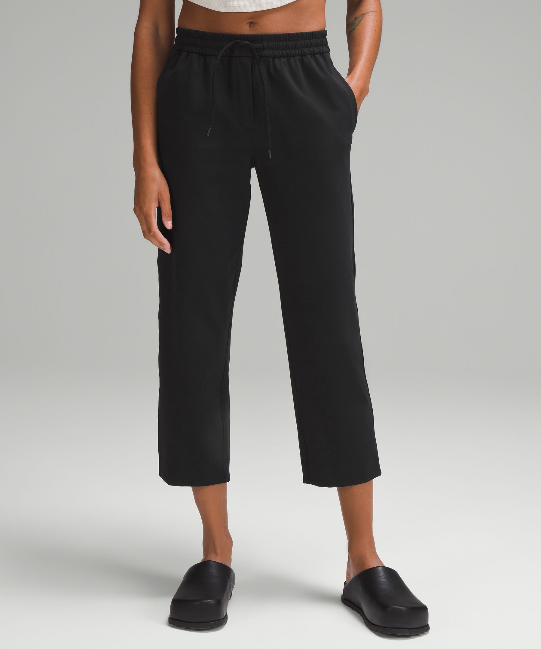 Lululemon athletica Tapered-Leg Mid-Rise Pant 7/8 Length *Luxtreme, Women's Trousers