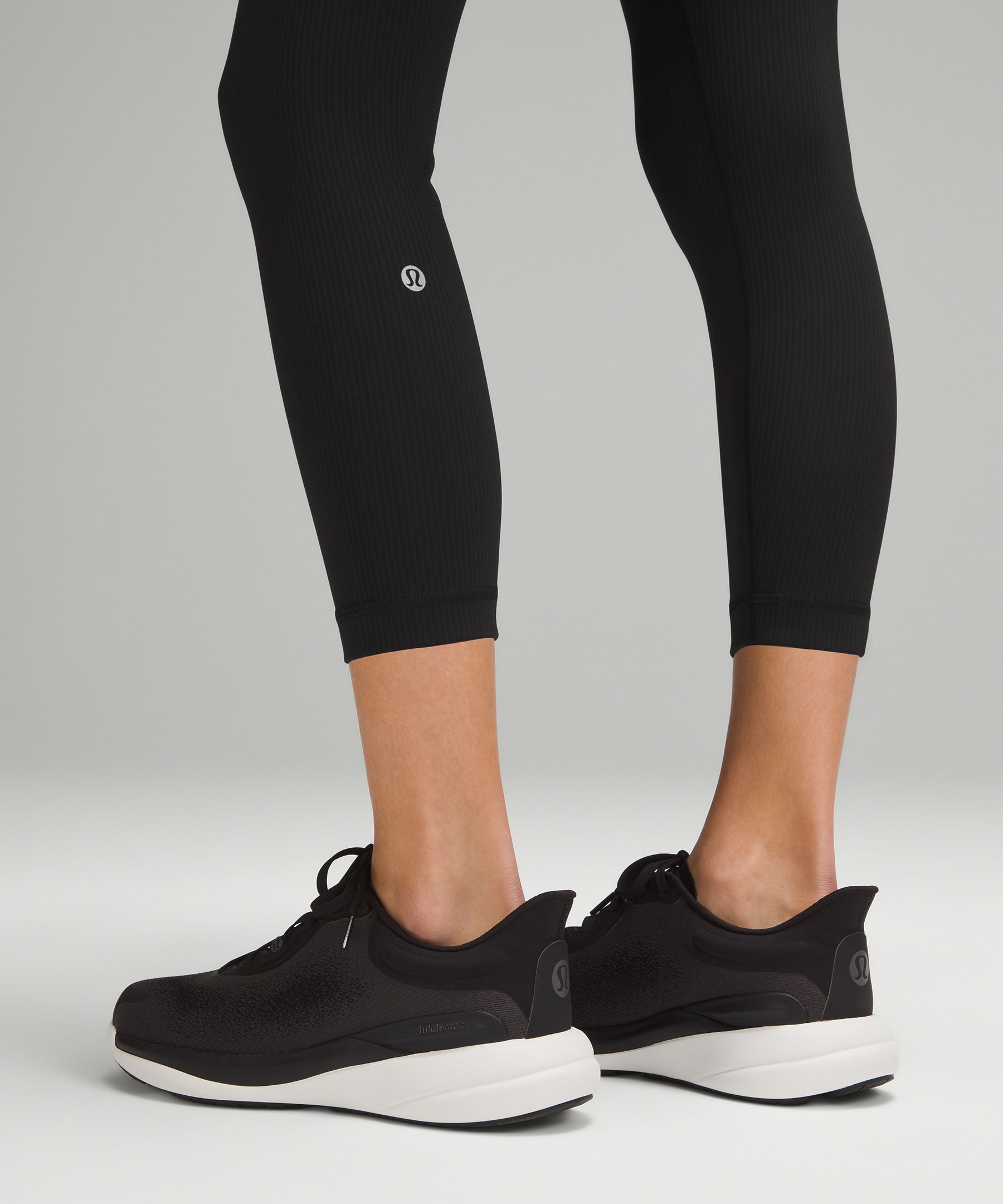 Lululemon athletica Wunder Train High-Rise Ribbed Crop 23, Women's Capris