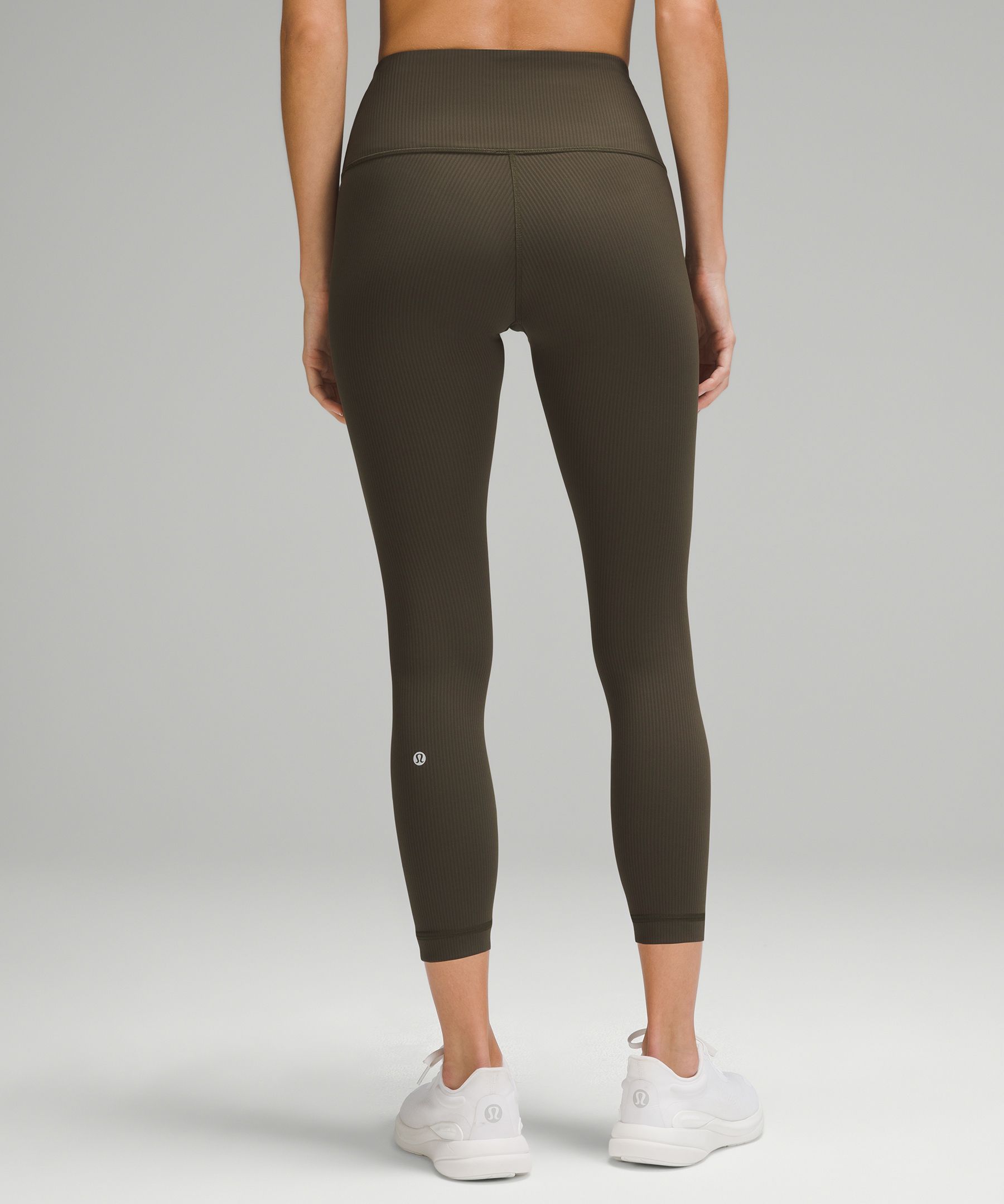 Wunder Train High-Rise Ribbed Crop 23"