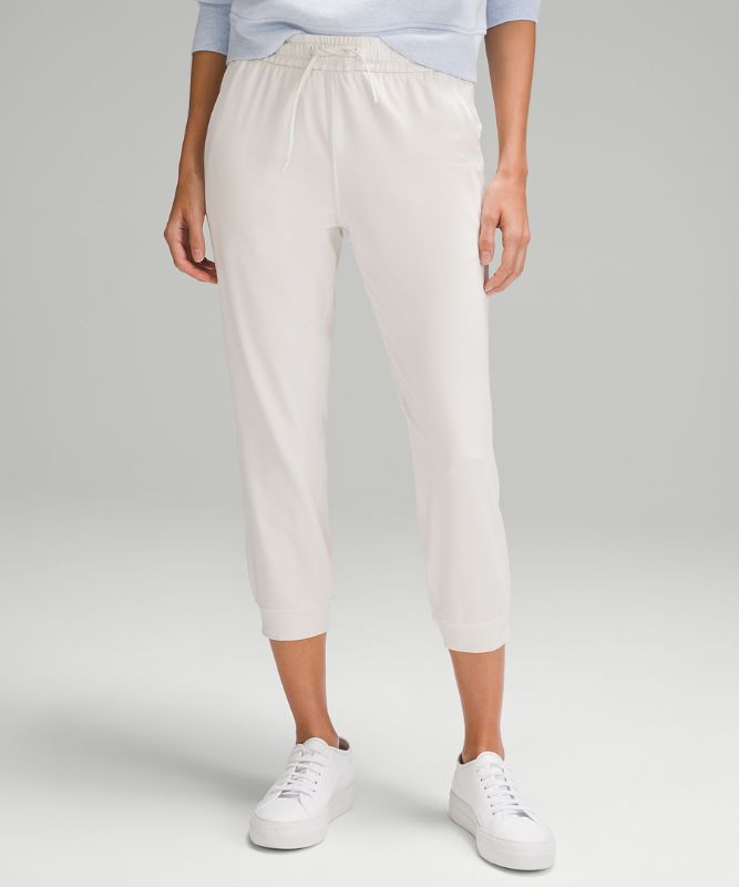 Soft Jersey Classic-Fit Mid-Rise Cropped Jogger