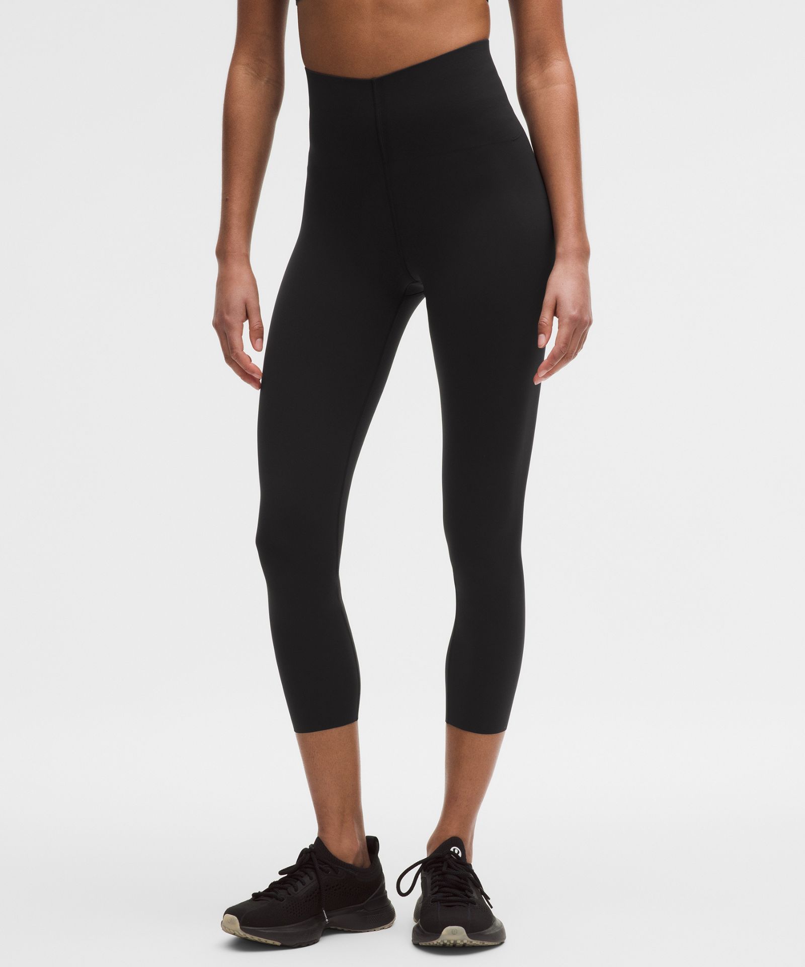 Женские укороченные леггинсы Lululemon Glow Up с высокой посадкой — фото 2