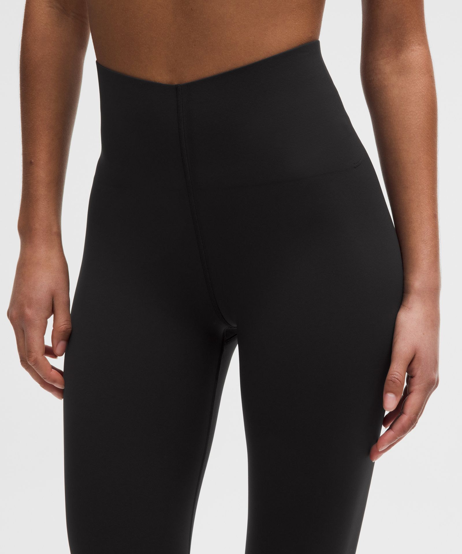 Женские укороченные леггинсы Lululemon Glow Up с высокой посадкой — фото 4