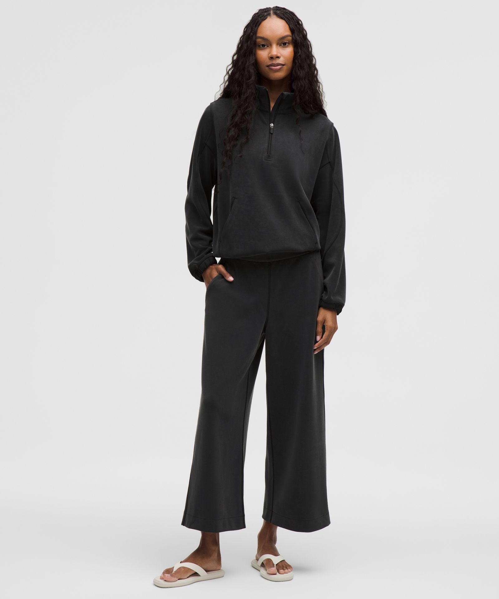 Lululemon Softstreme High-Rise Wide-Leg Cropped Pant — фото 2