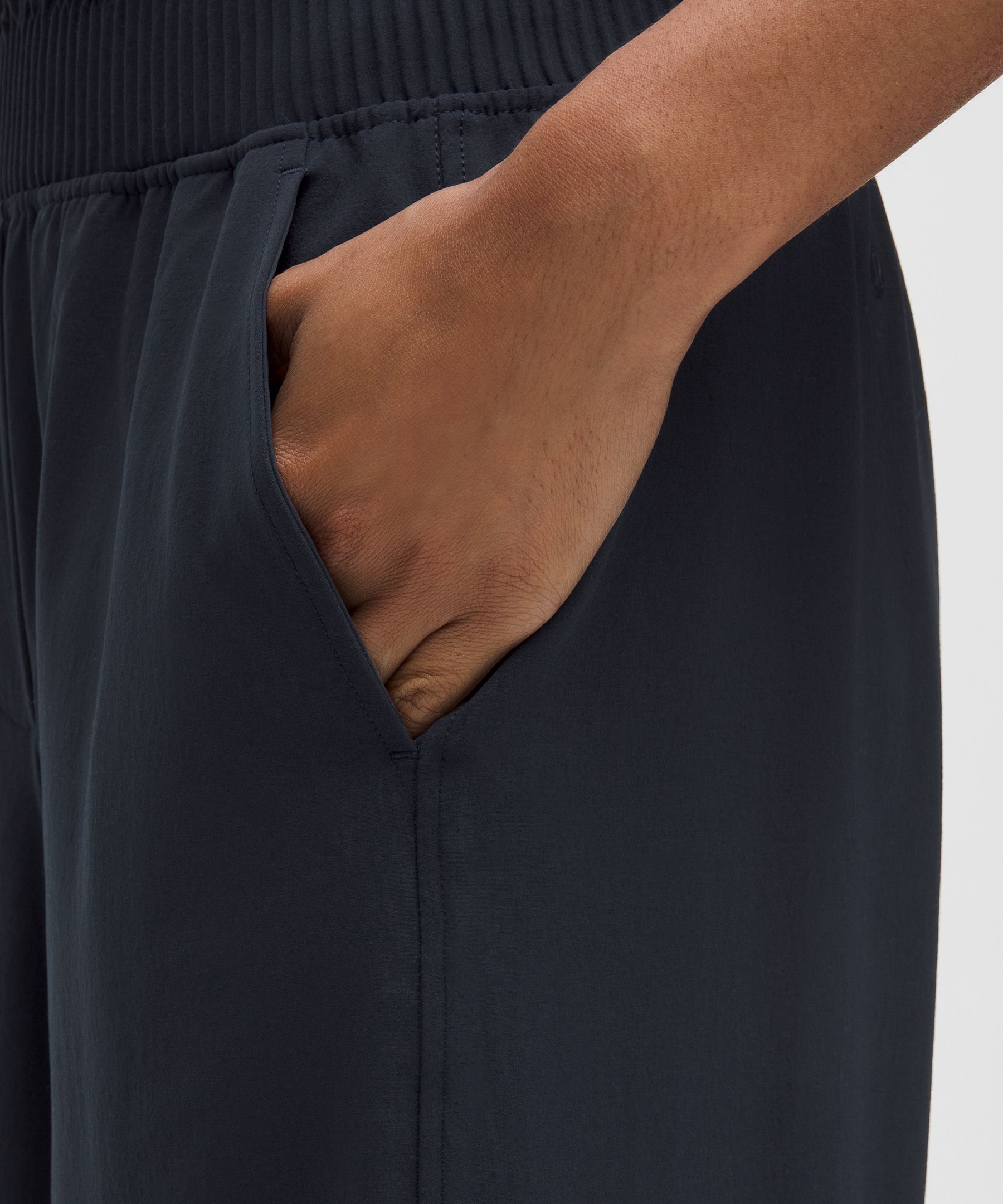Lululemon Stretch Woven Ruffle-waist Wide-leg Cropped Pant