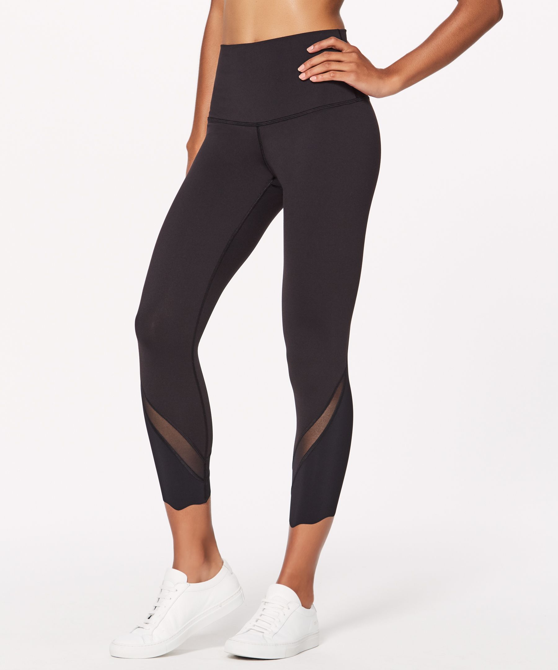 Lululemon Wunder Under Crop Scallop