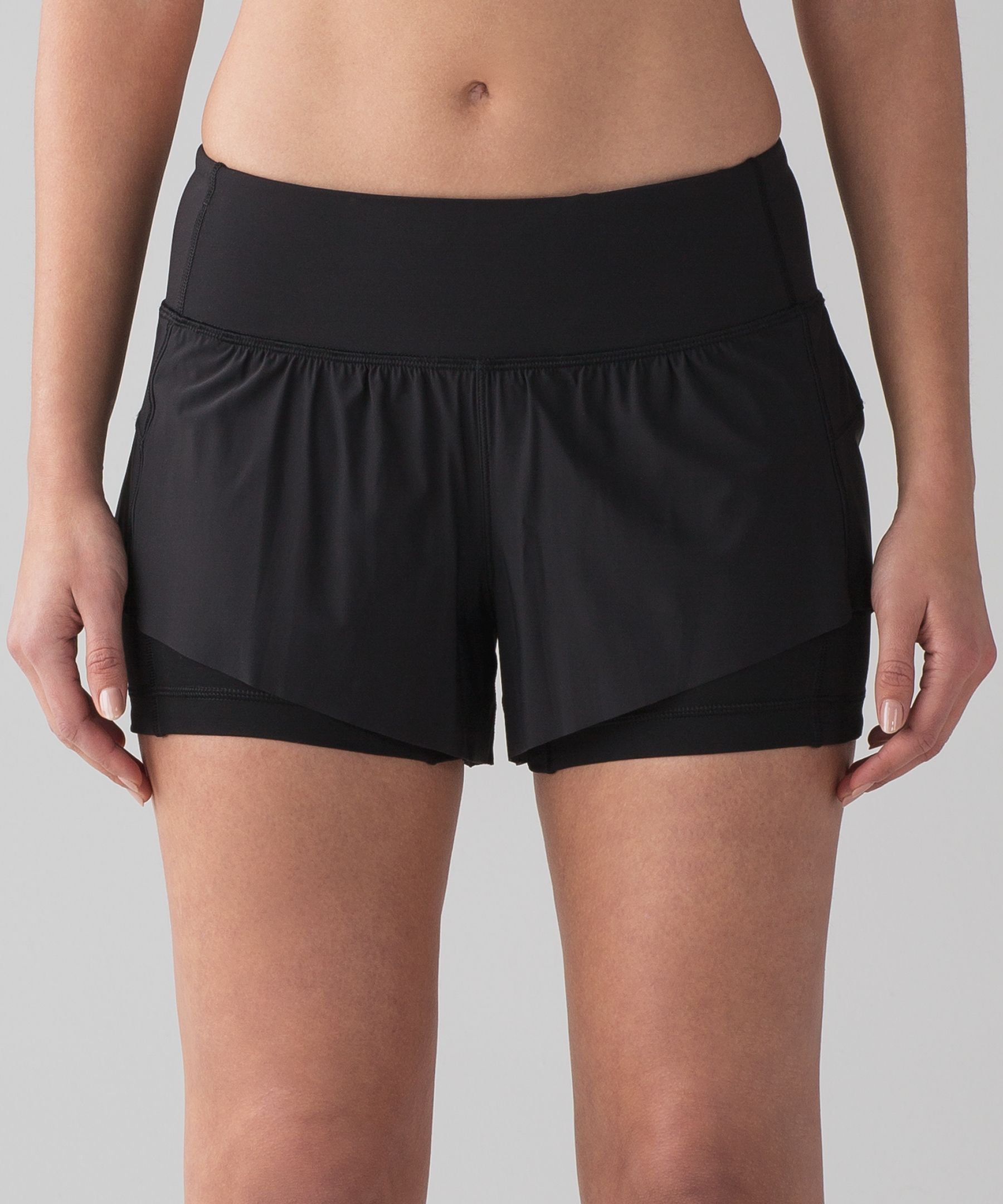 lululemon shorts with built in spandex