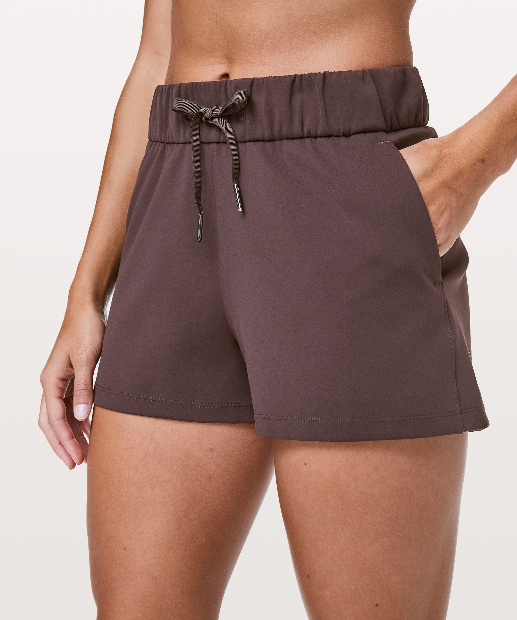 Lululemon Speed Up Mid-Rise Lined Short 4 - Vivid Plum - lulu fanatics