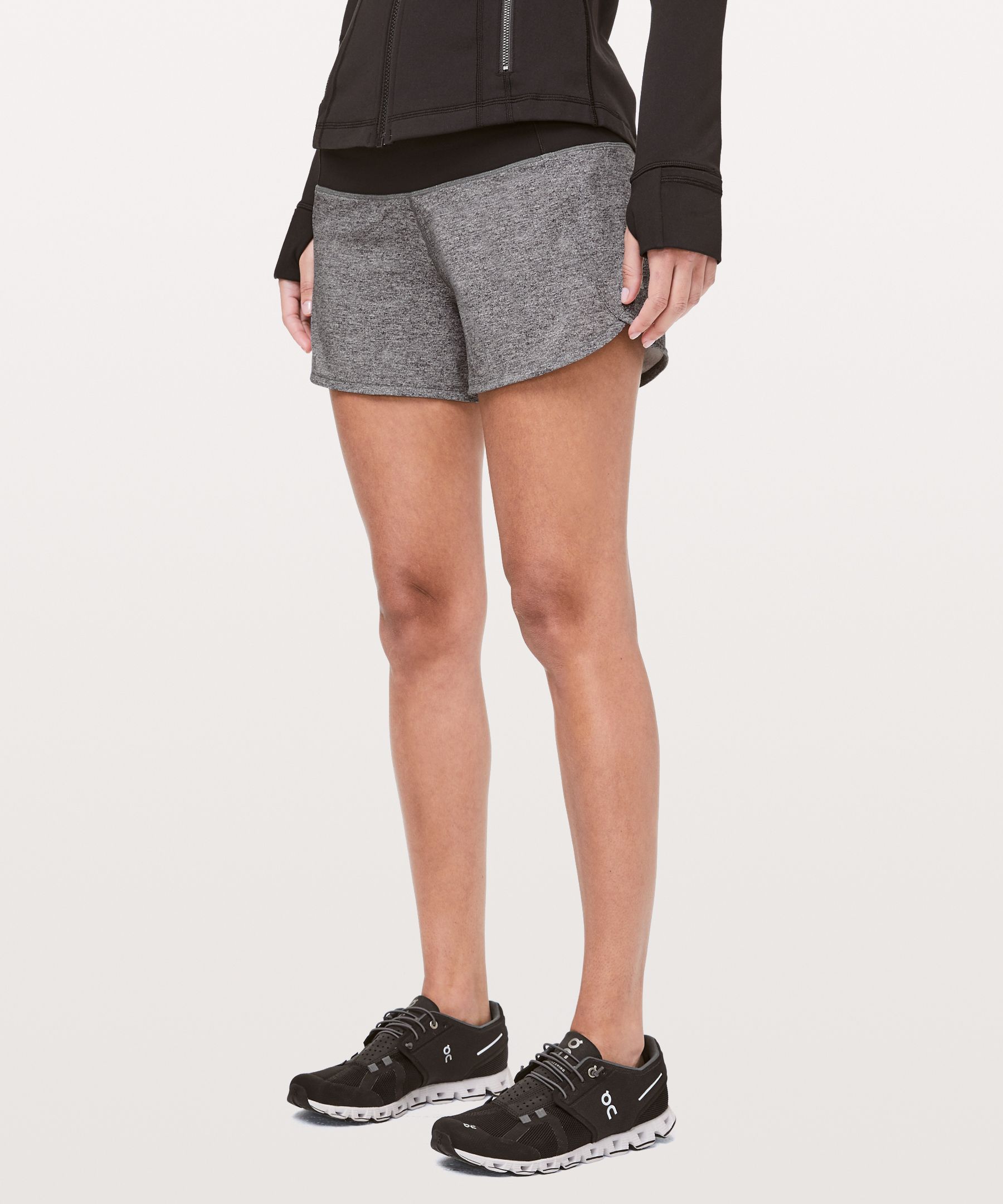 Lululemon Black Run Times Shorts Built in Underwear Size 6 - $50 - From  Emily