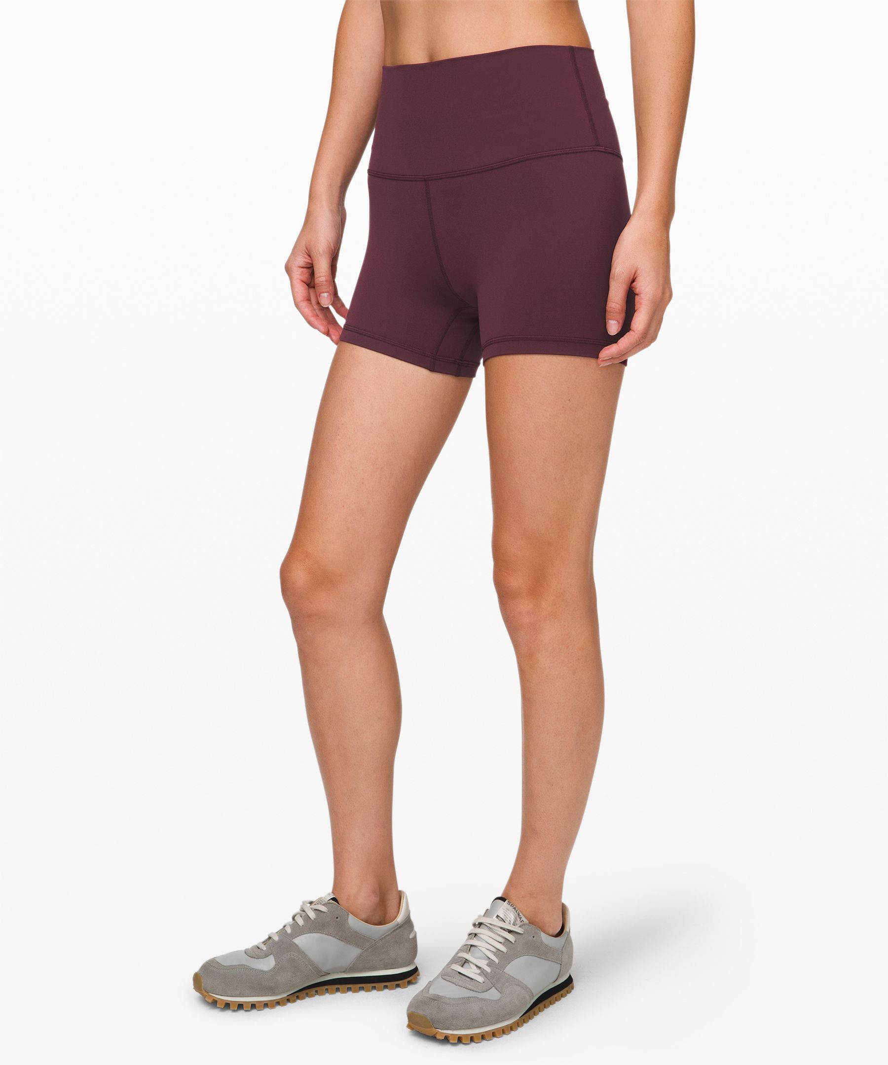 Lululemon Align™ Short 4" *online Only In Burgundy
