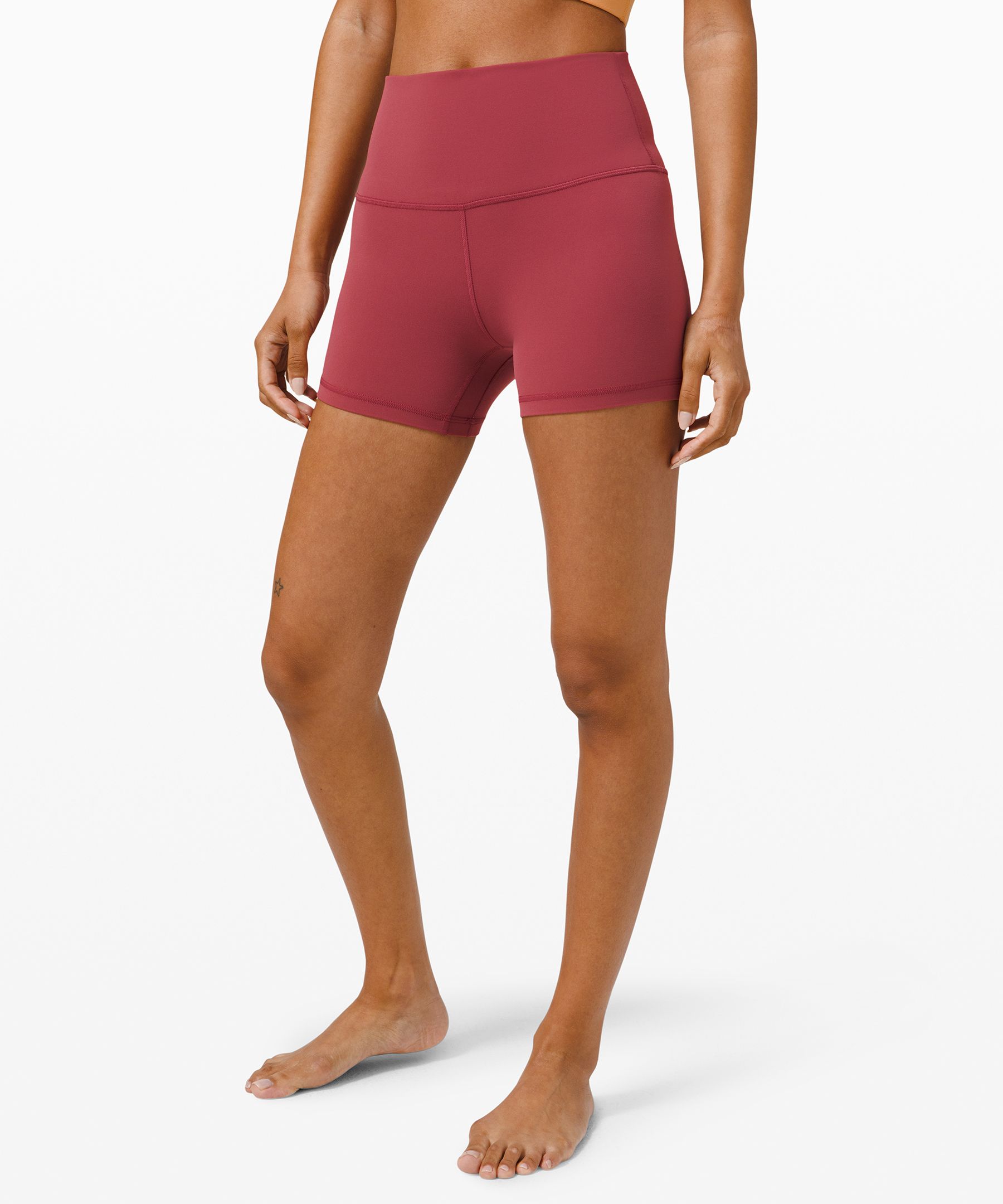 Lululemon Align Short 4" *online Only In Chianti