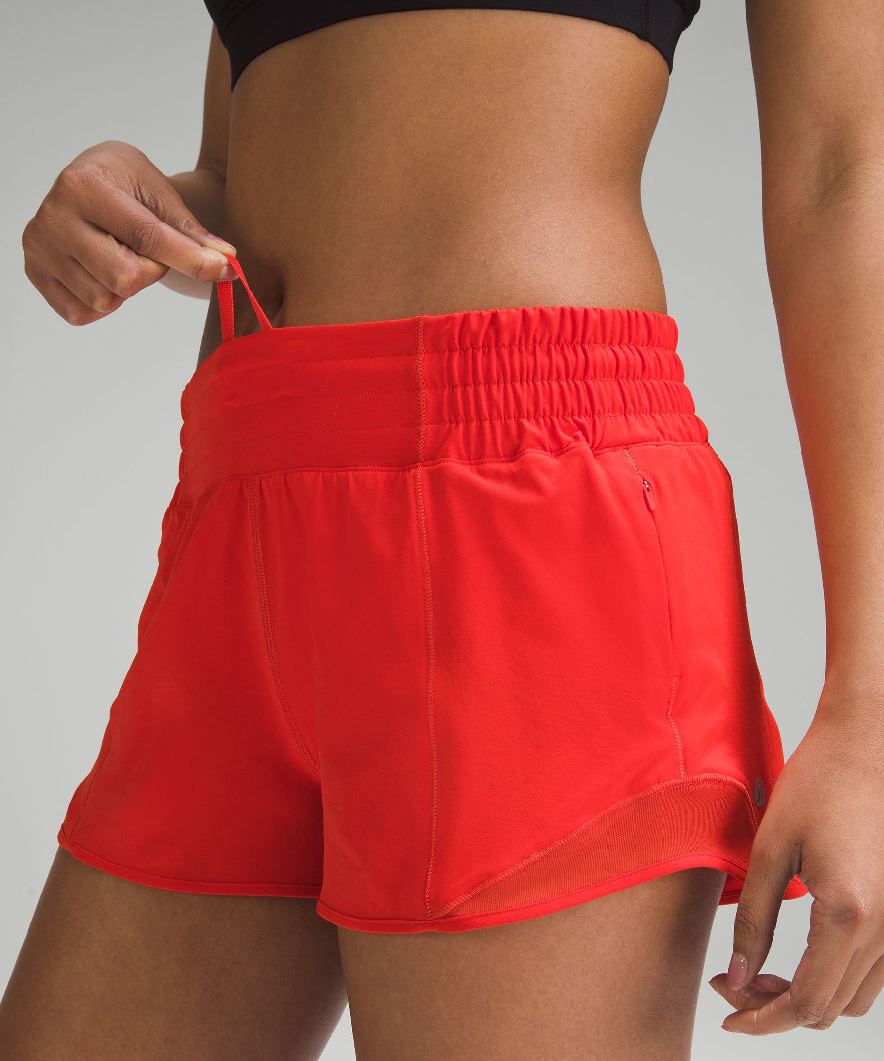 Shop Lululemon Hotty Hot High-rise Lined Shorts 2.5"