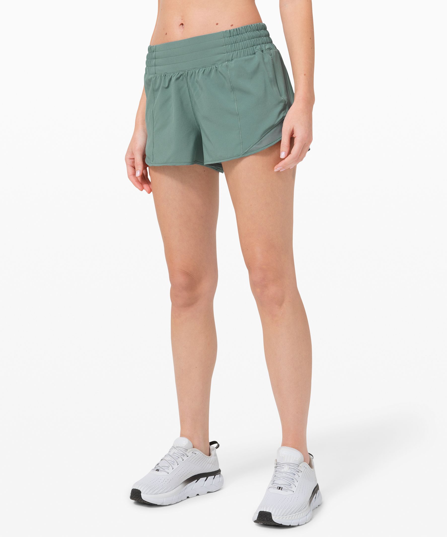 lululemon teal shorts