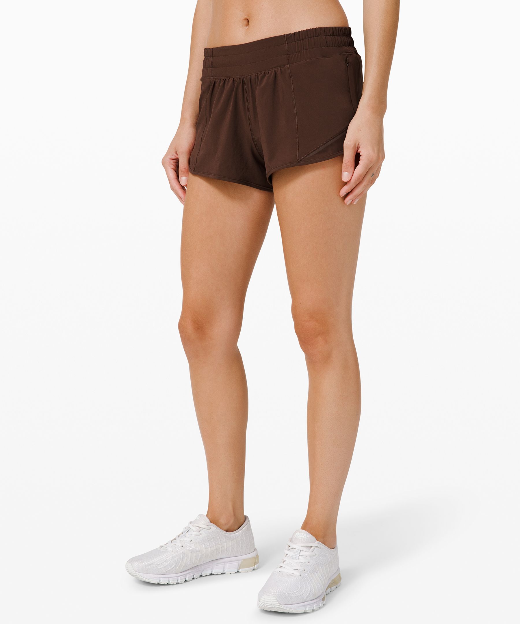 Lululemon Hotty Hot Short *2.5" In Brown