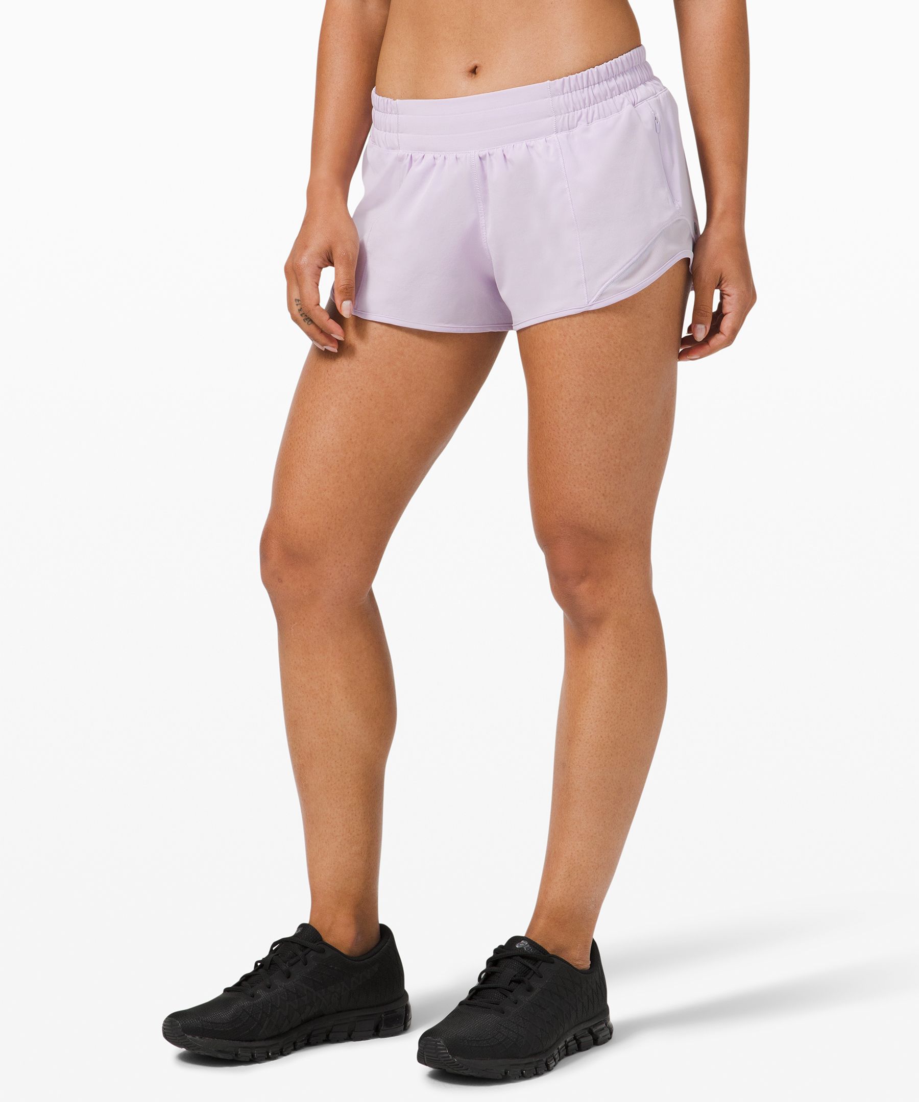 Lululemon Hotty Hot Low Rise Short 2.5" In Purple