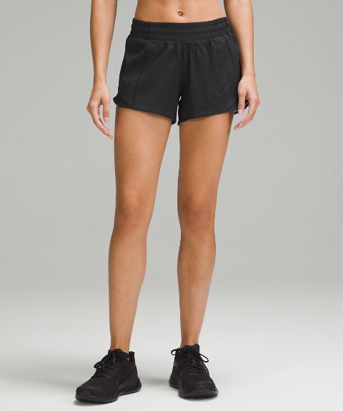 Lululemon Hotty Hot Low-Rise Lined Short 4"