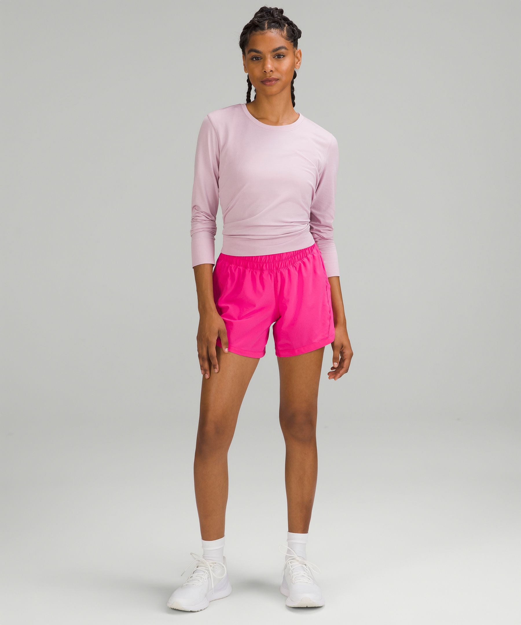 Lululemon Tracker Short V * Pink Puff