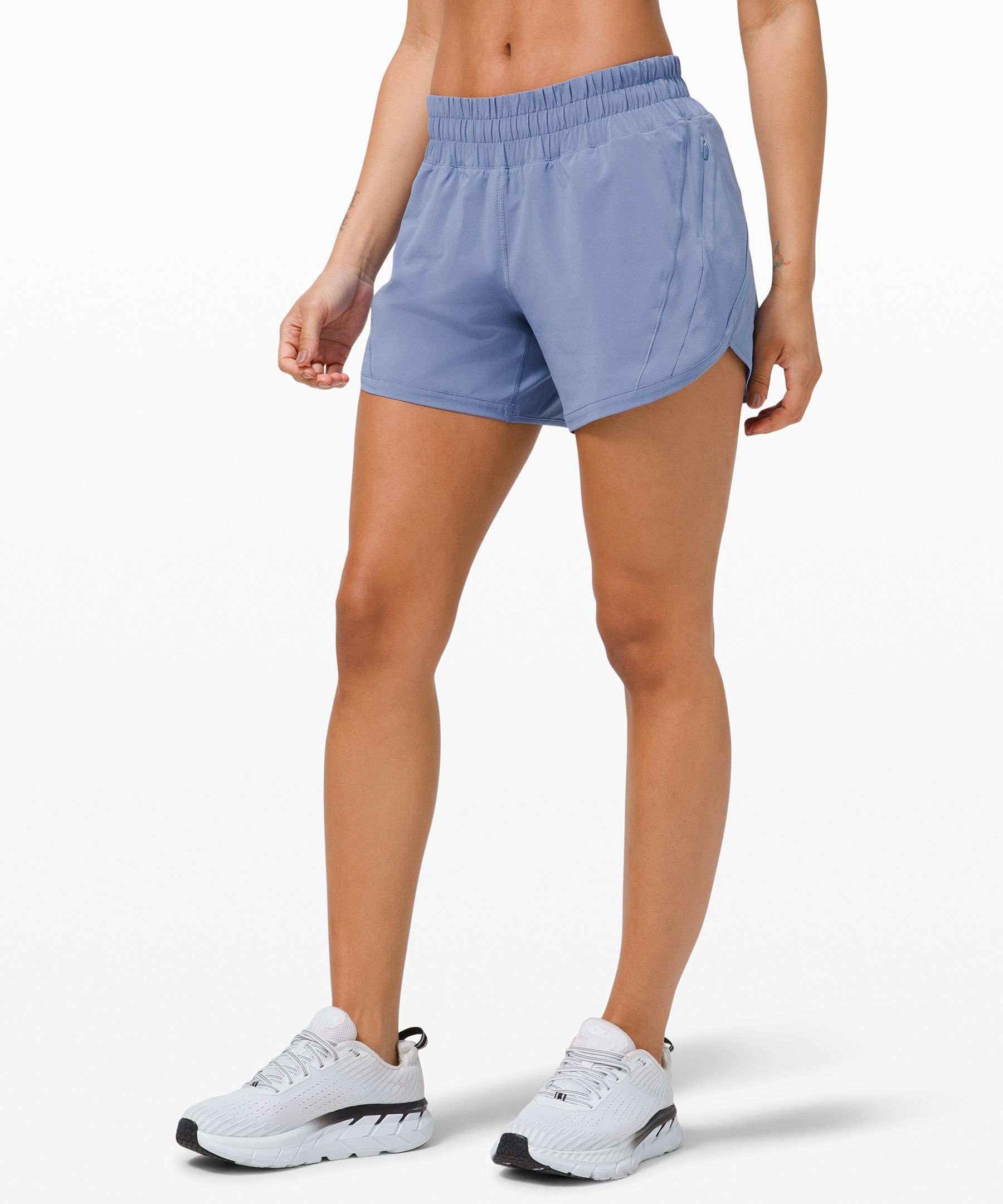 Lululemon Track That Mid-Rise Lined Short 5 - Wisteria Purple - lulu  fanatics