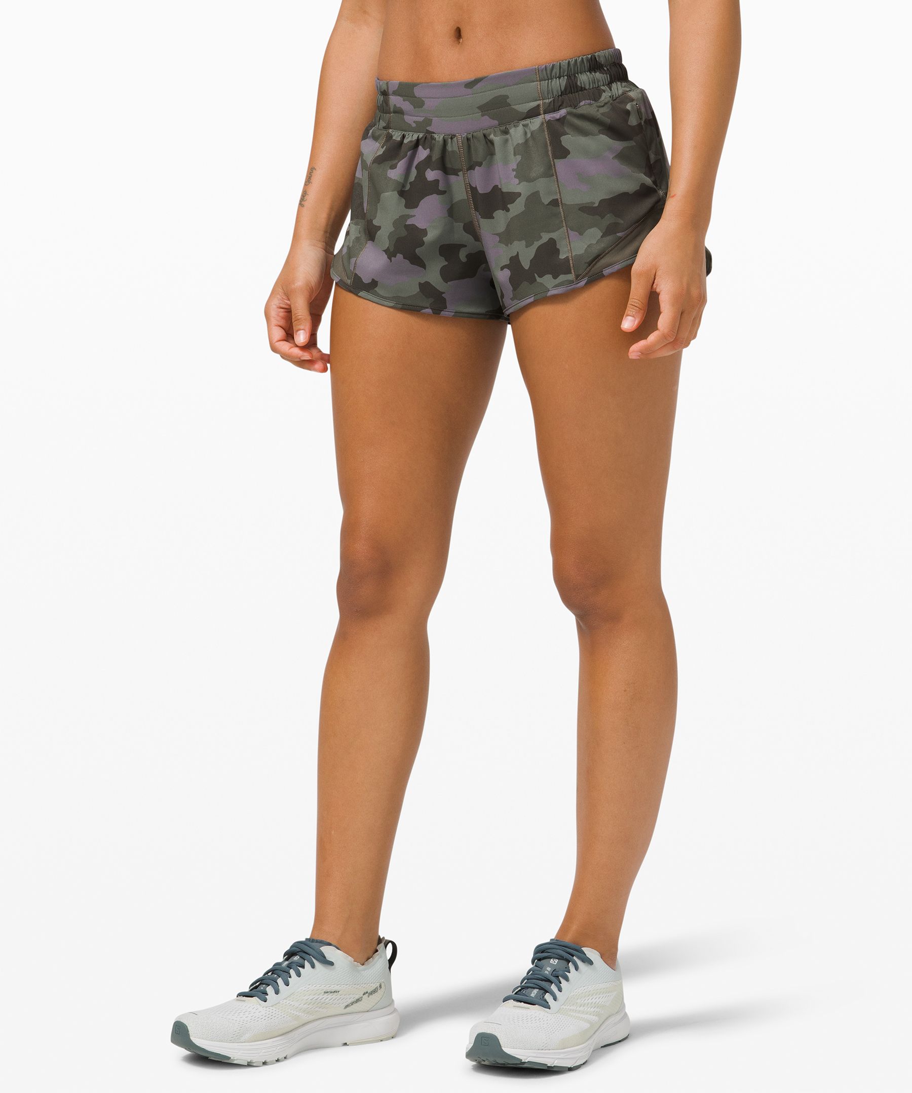 Lululemon Hotty Hot Low Rise Short 2.5" In Printed