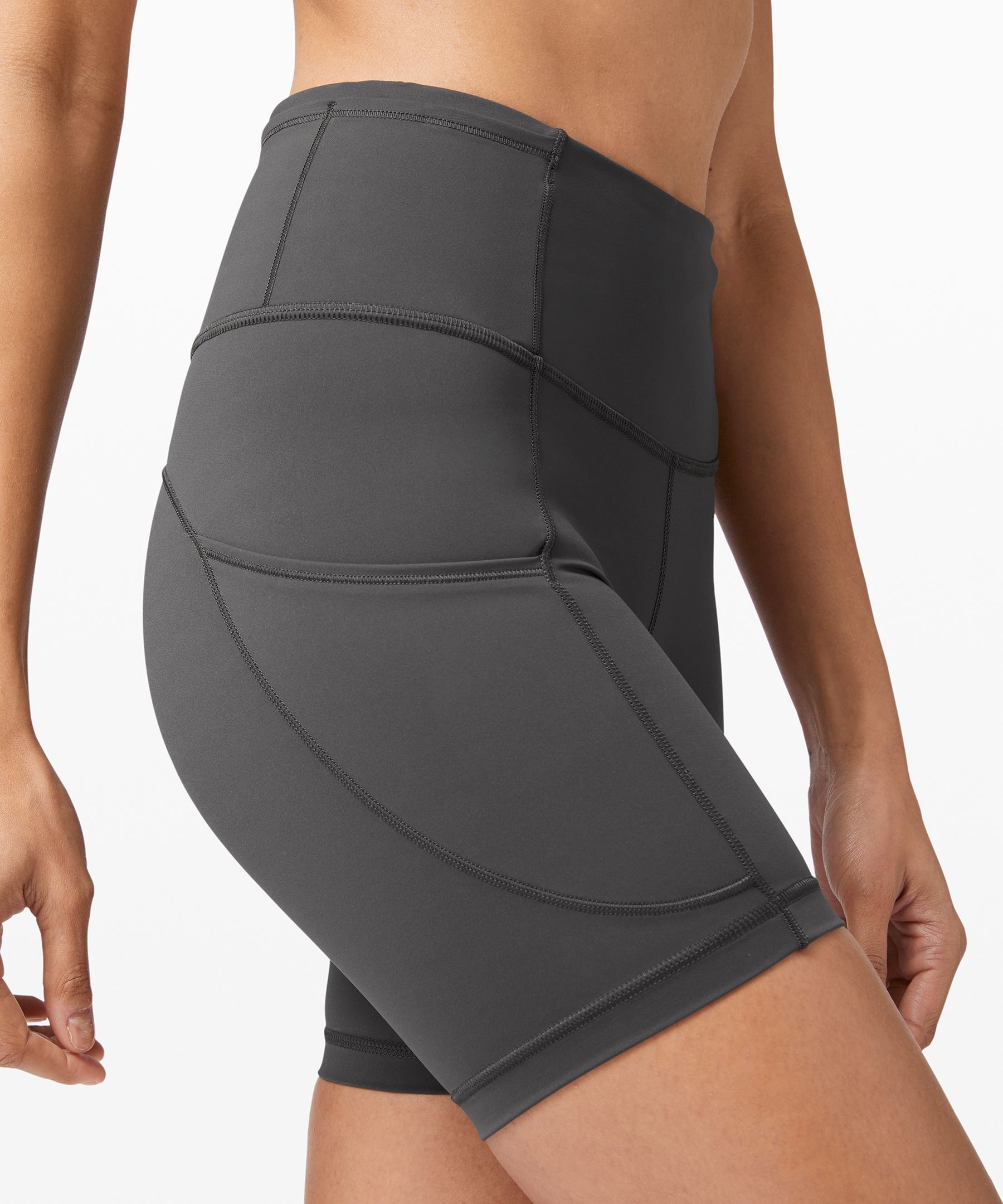 Lululemon Fast And Free Short 6 *Non-Reflective - Black - lulu