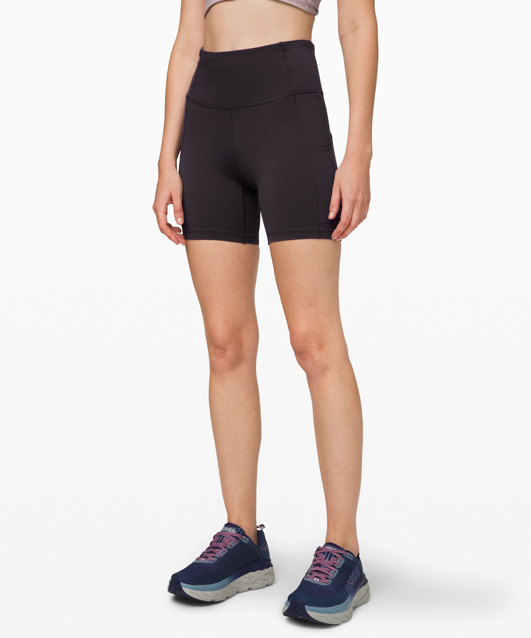 Lululemon Fast And Free Short 6" *non-reflective In Intergalactic