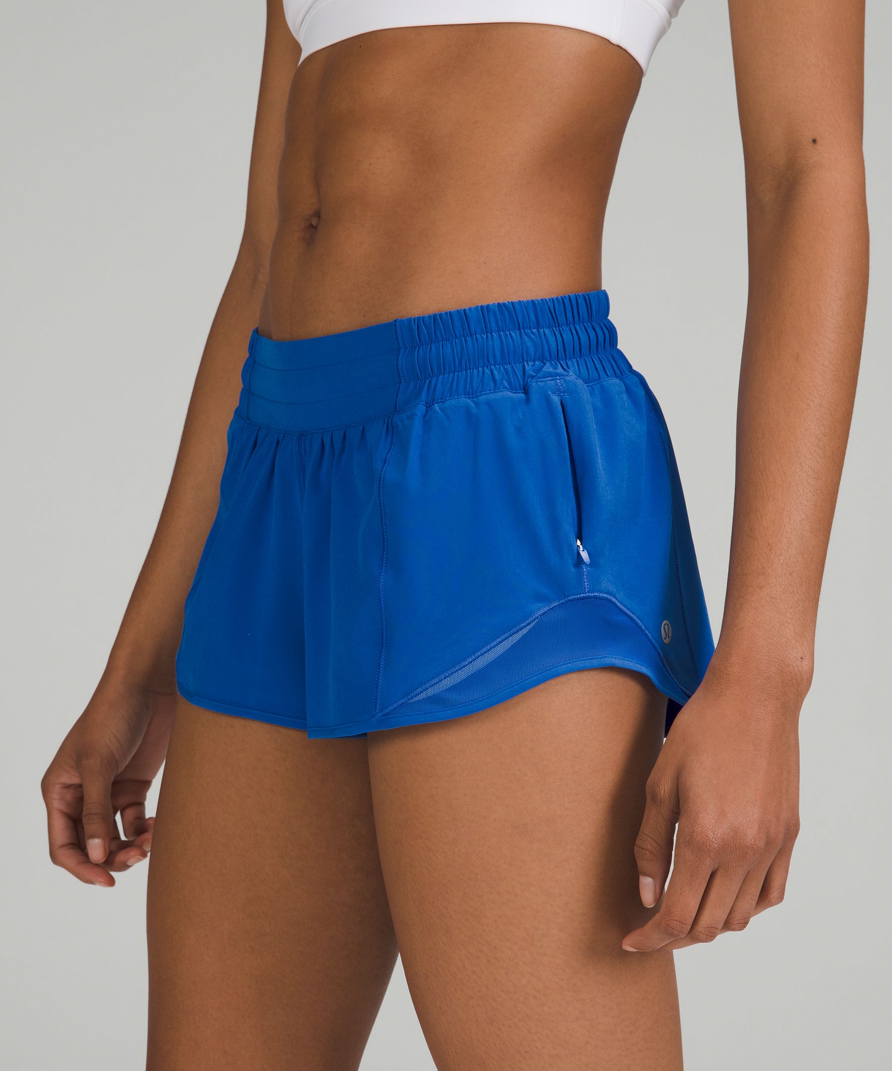 Lululemon Final Lap Navy Blue Mesh Shorts 2.5” Women's Size 4 - beyond  exchange