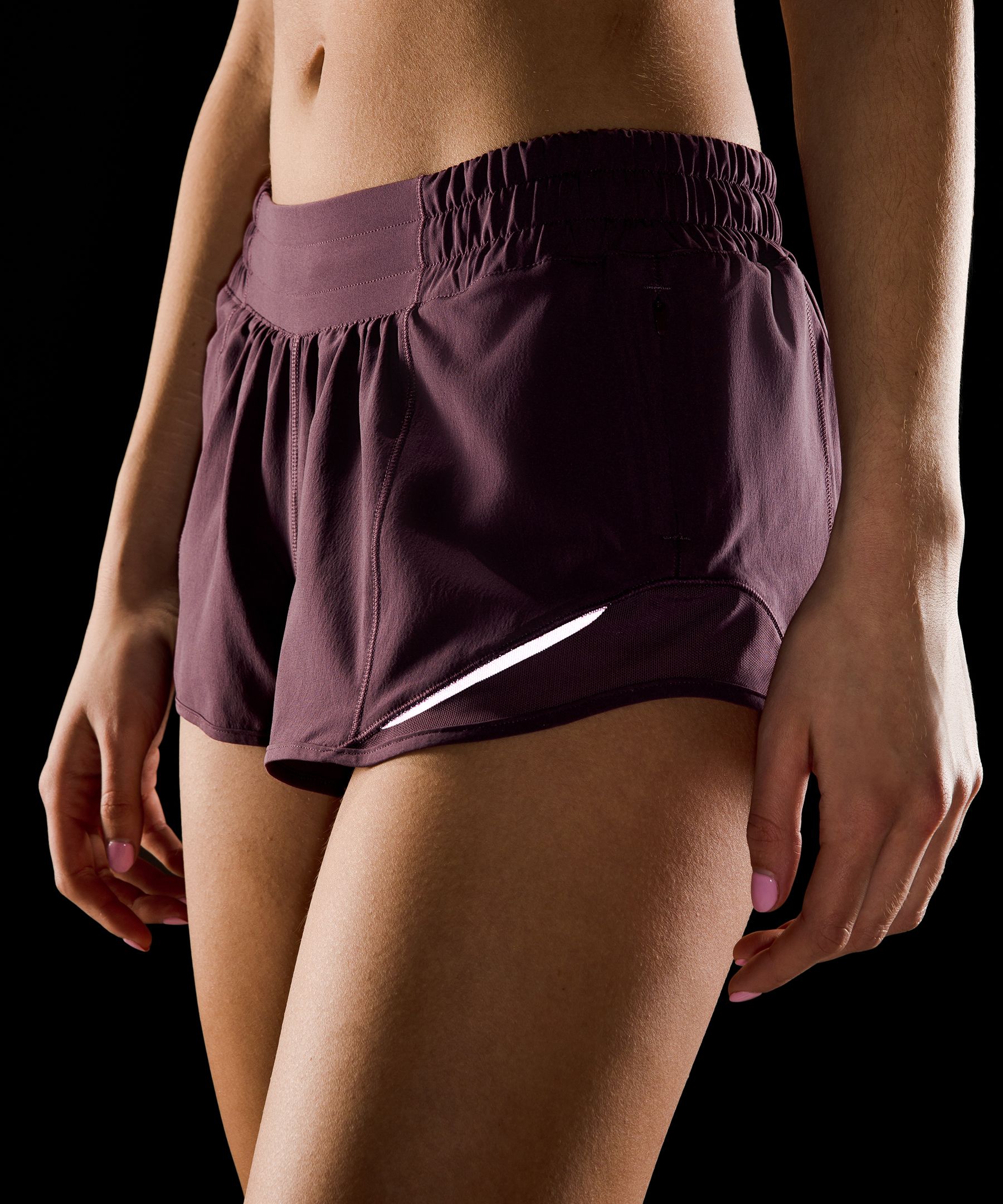 Shop Lululemon Hotty Hot Low-rise Lined Shorts 2.5"