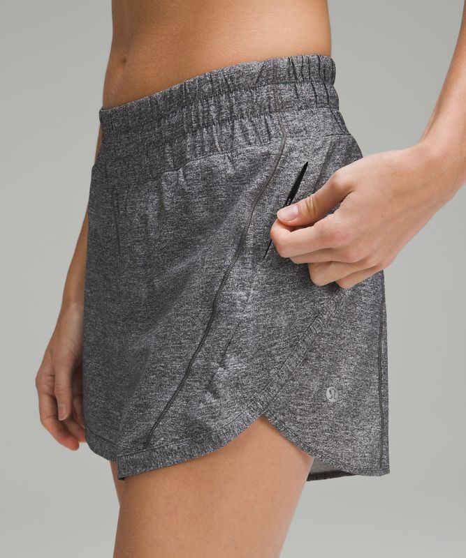 Pantalones cortos de talle medio con forro Track That, 13 cm