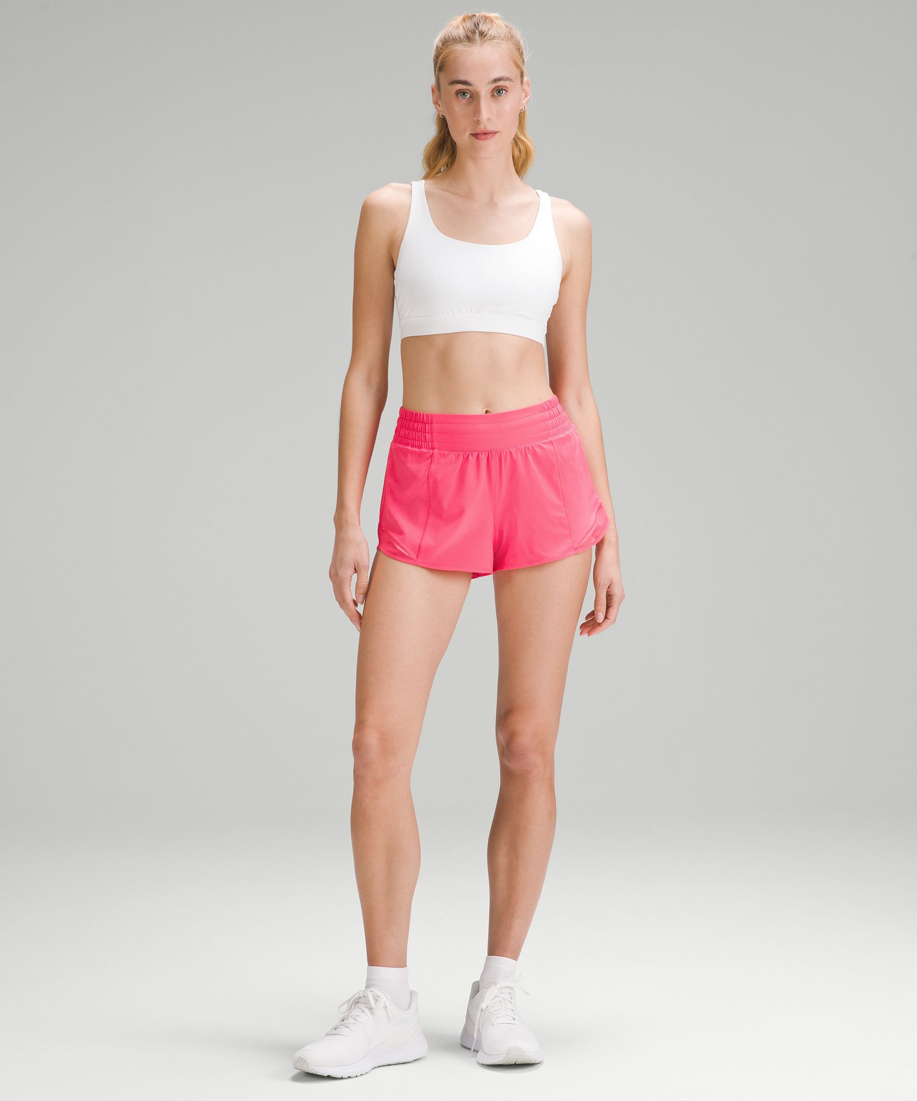 lululemon athletica Hotty Hot High-rise Lined Shorts - 2.5 - Color  Orange/pastel - Size 10