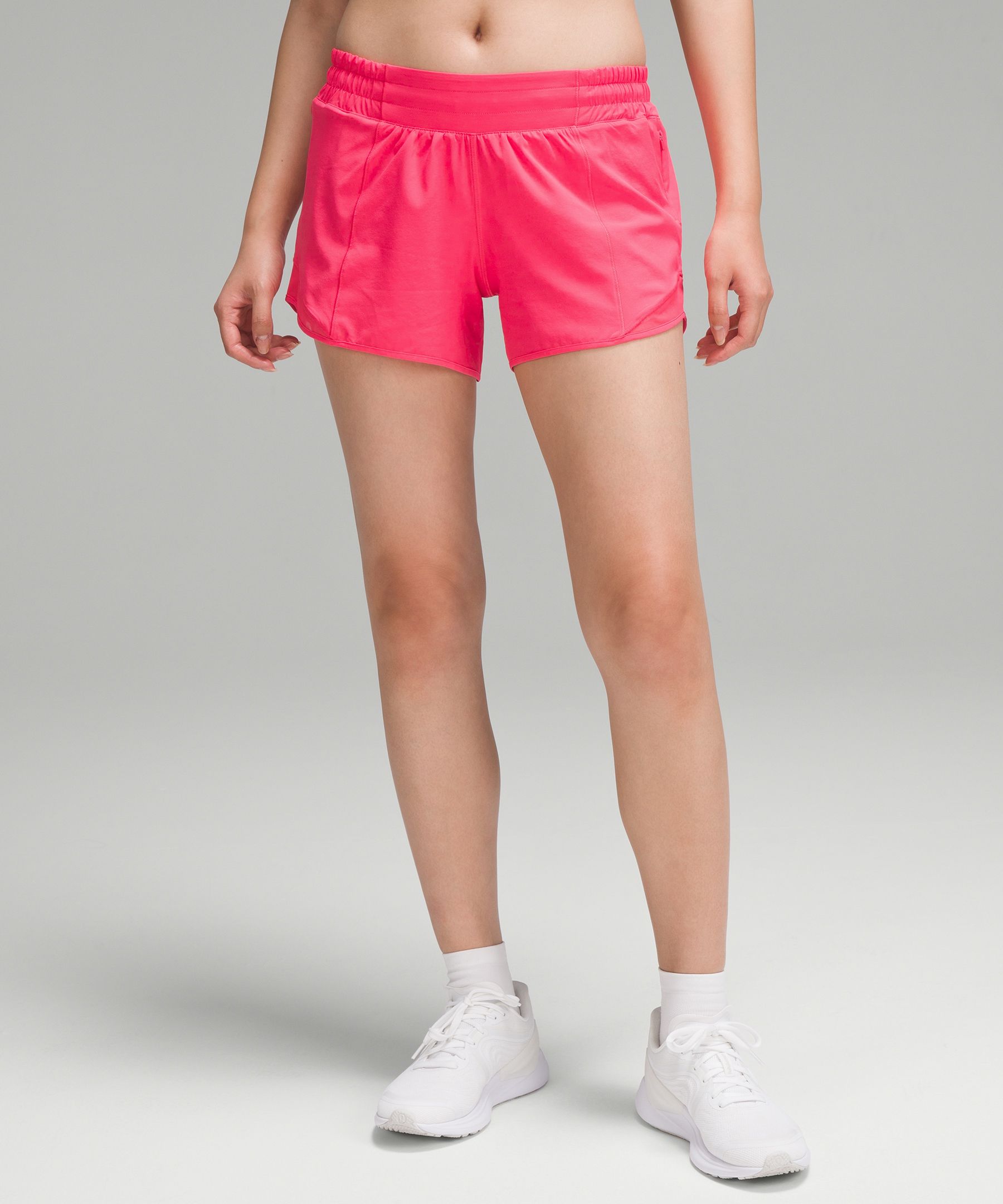 bright pink lululemon shorts