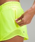 Pantalones cortos de talle bajo Hotty Hot con forro, 10 cm