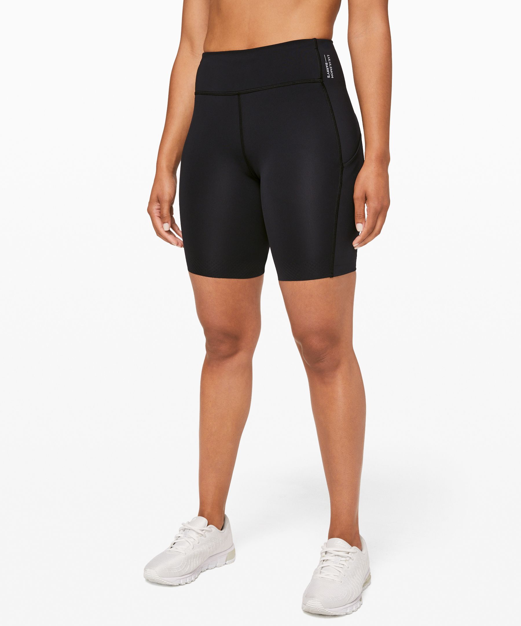 Lululemon Stronger As One High-rise Short 8" * X Barry's In Black