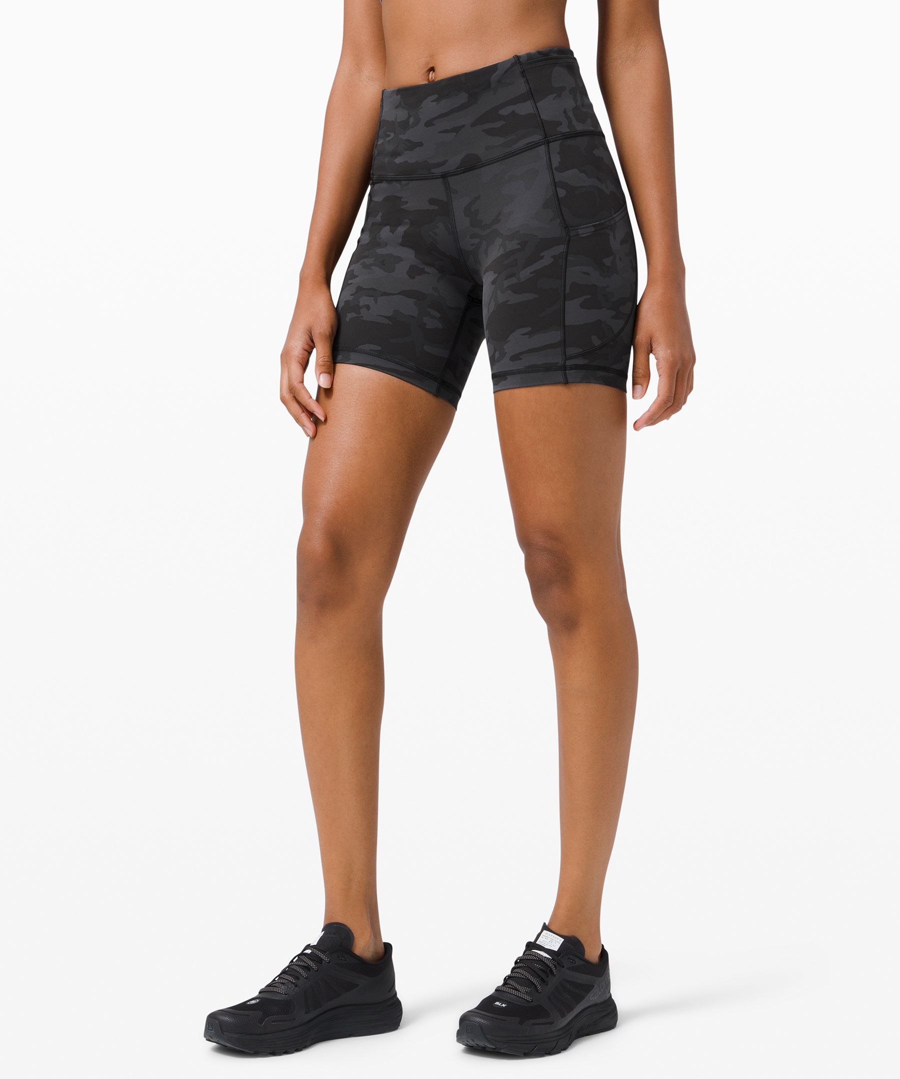 Lululemon Fast And Free Short 6" *non-reflective In Multi