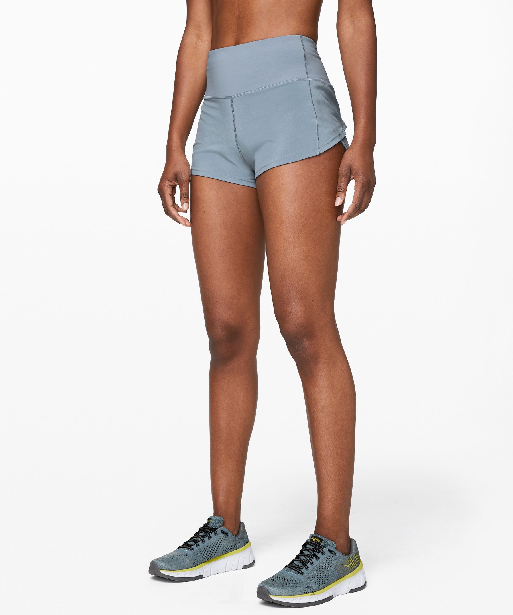 Lululemon Speed Up Low-Rise Lined Short 2.5 - No Limits White