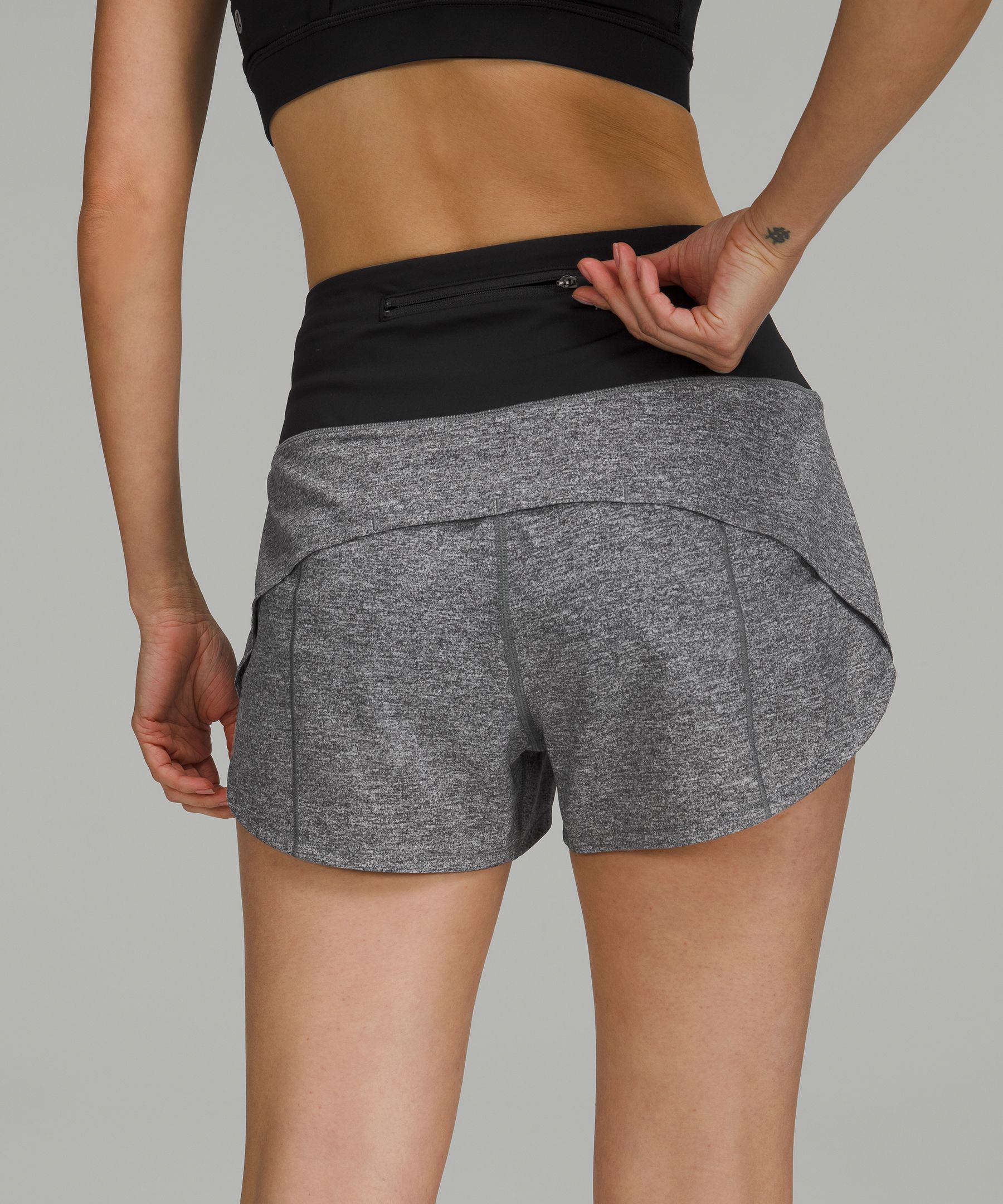 lululemon high rise shorts