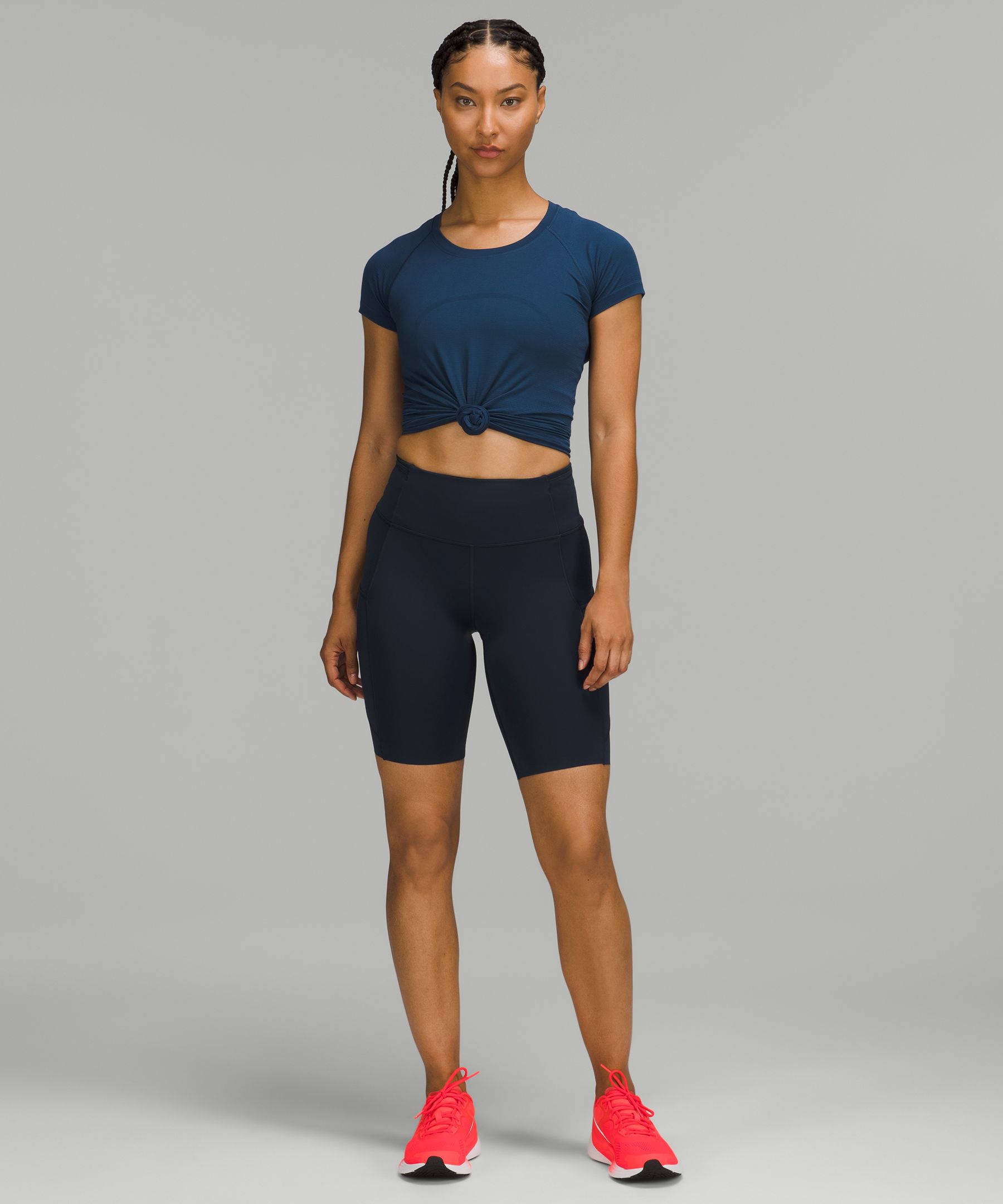 lululemon fast and free 10 short