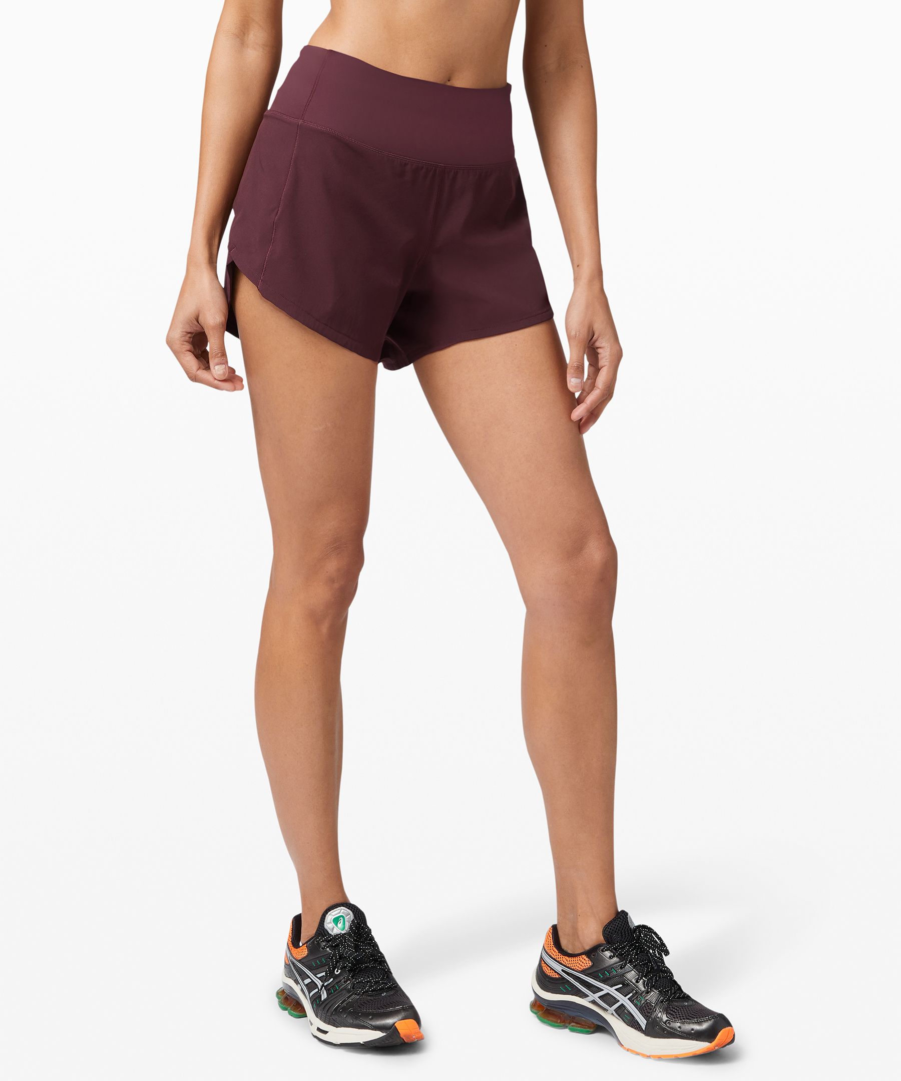 lululemon speed shorts 4 inch