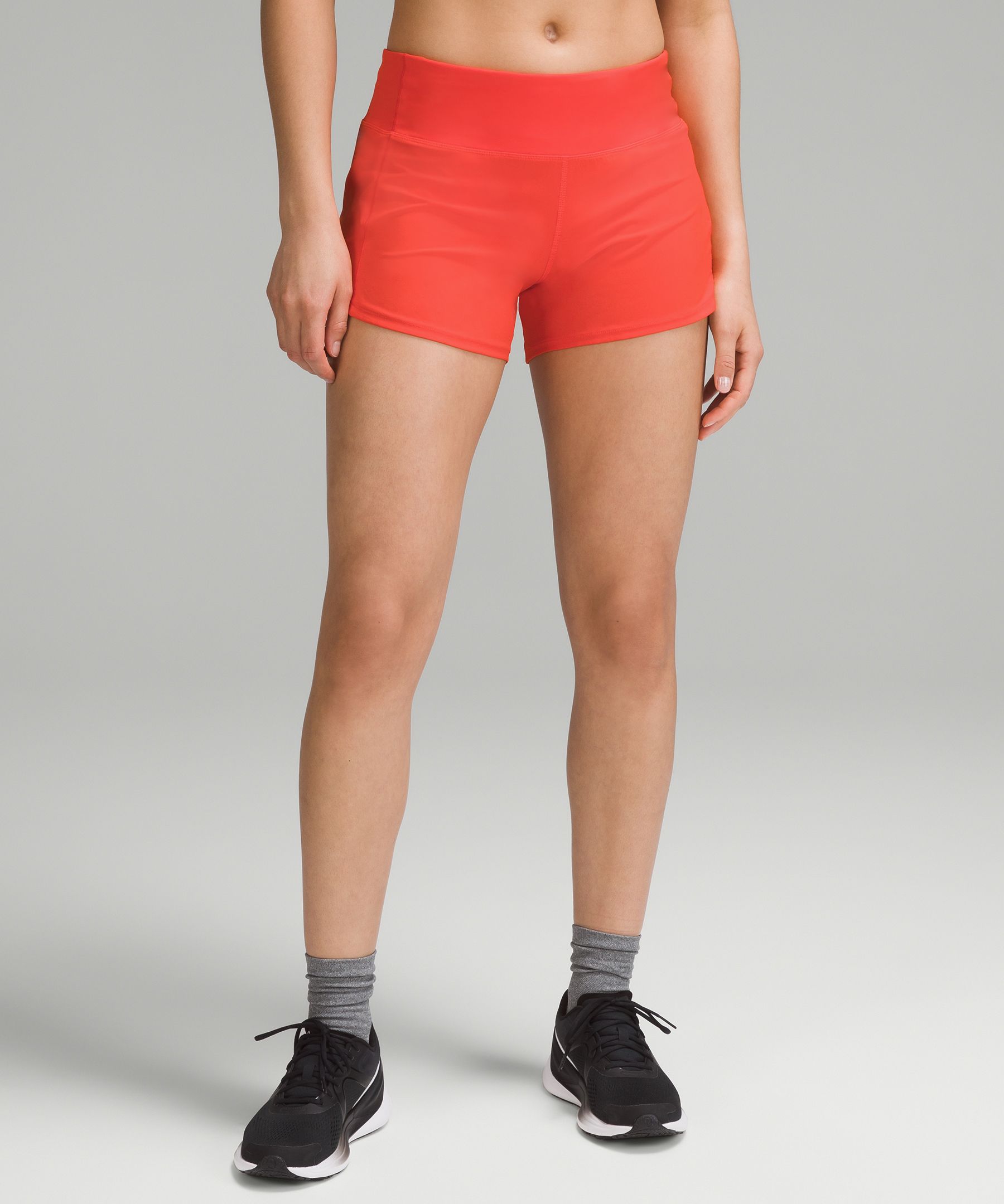 Lululemon Speed Up Mid-rise Lined Shorts 4 In Larkspur | ModeSens