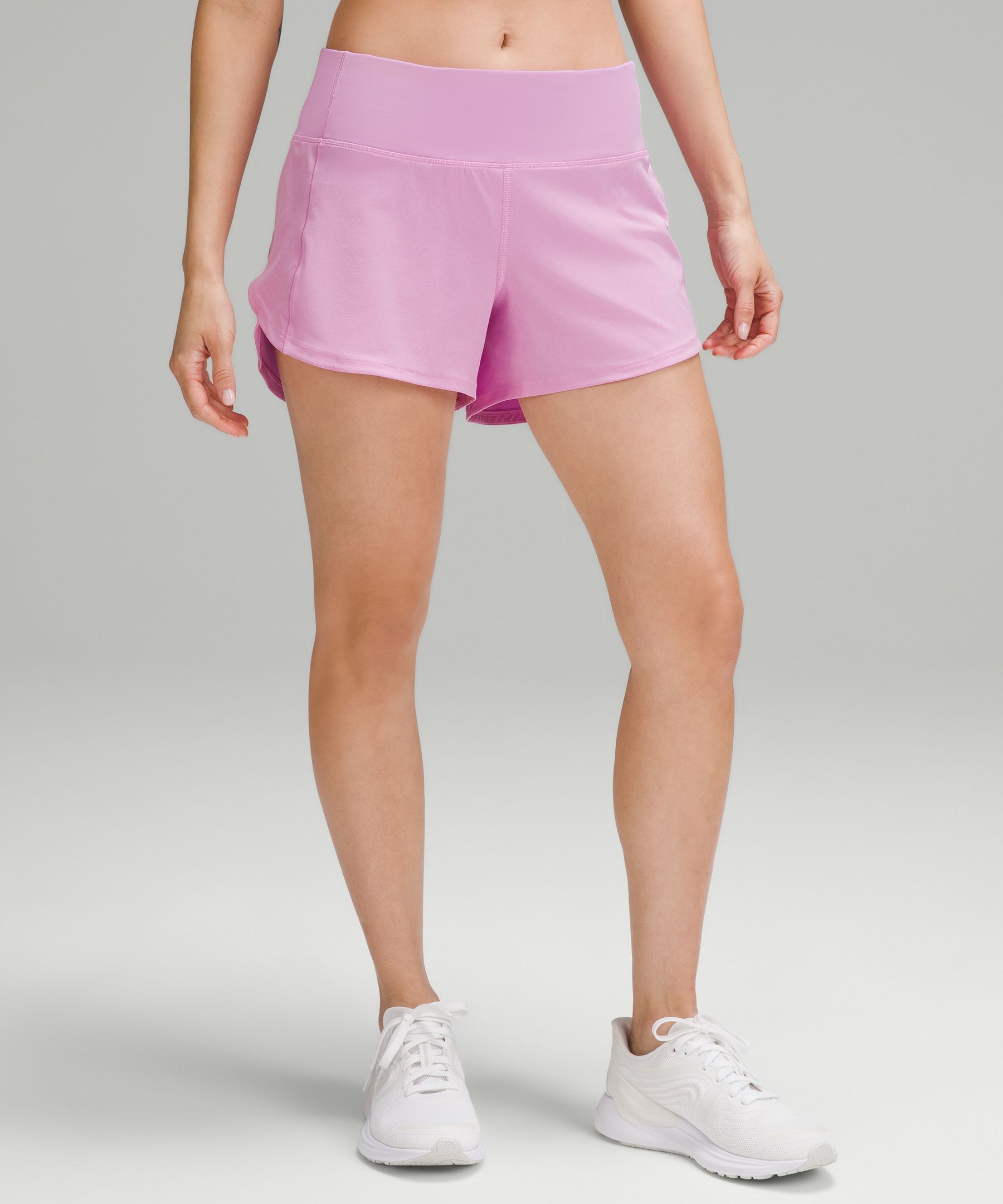 lululemon athletica, Shorts, Lululemon Run Times Midrise Short 4