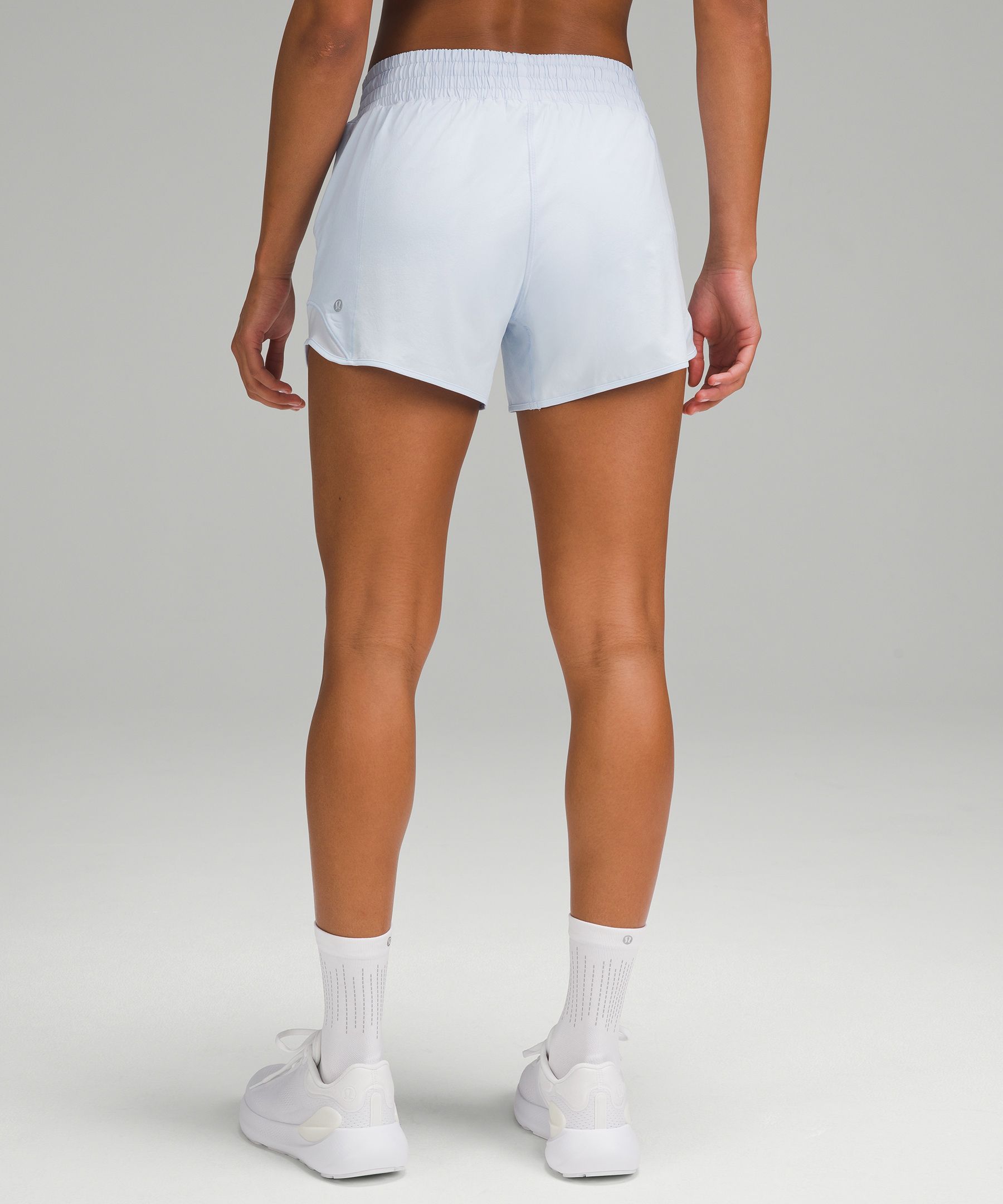 Shop Lululemon Hotty Hot High-rise Lined Shorts 4"