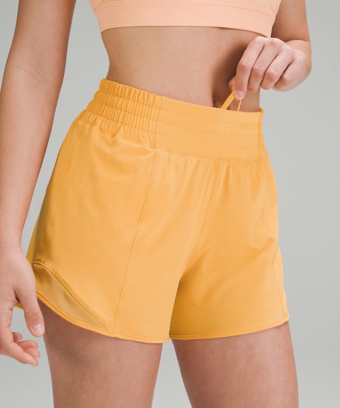 Pantalones cortos Hotty Hot de talle alto, 10 cm