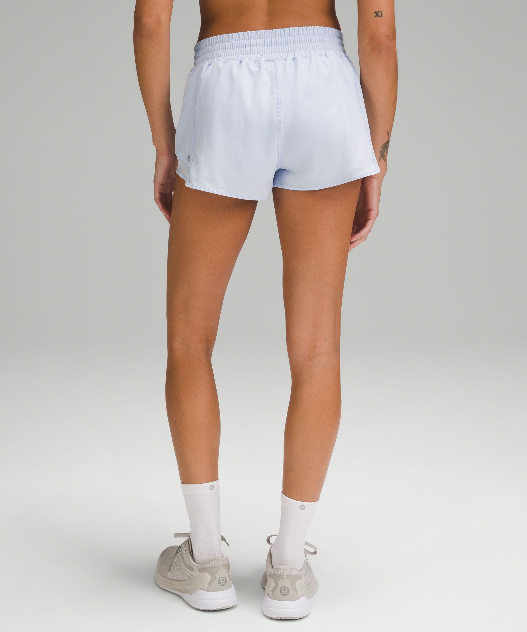 Shop Lululemon Hotty Hot High-rise Lined Shorts 2.5"