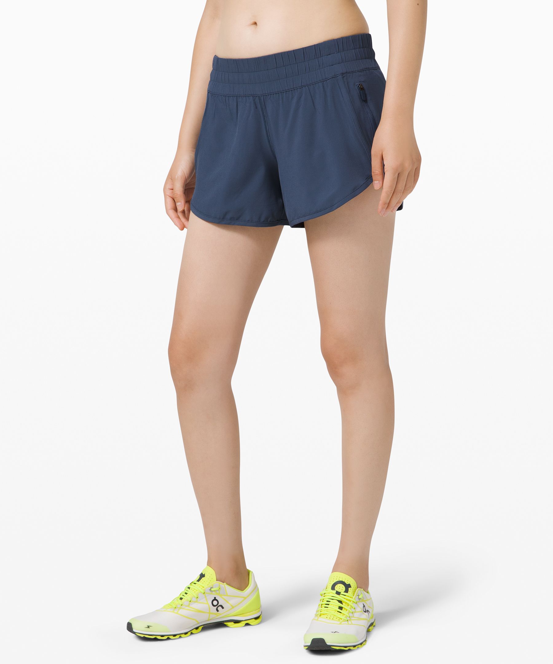 Lululemon Tracker Short V *4" In Navy