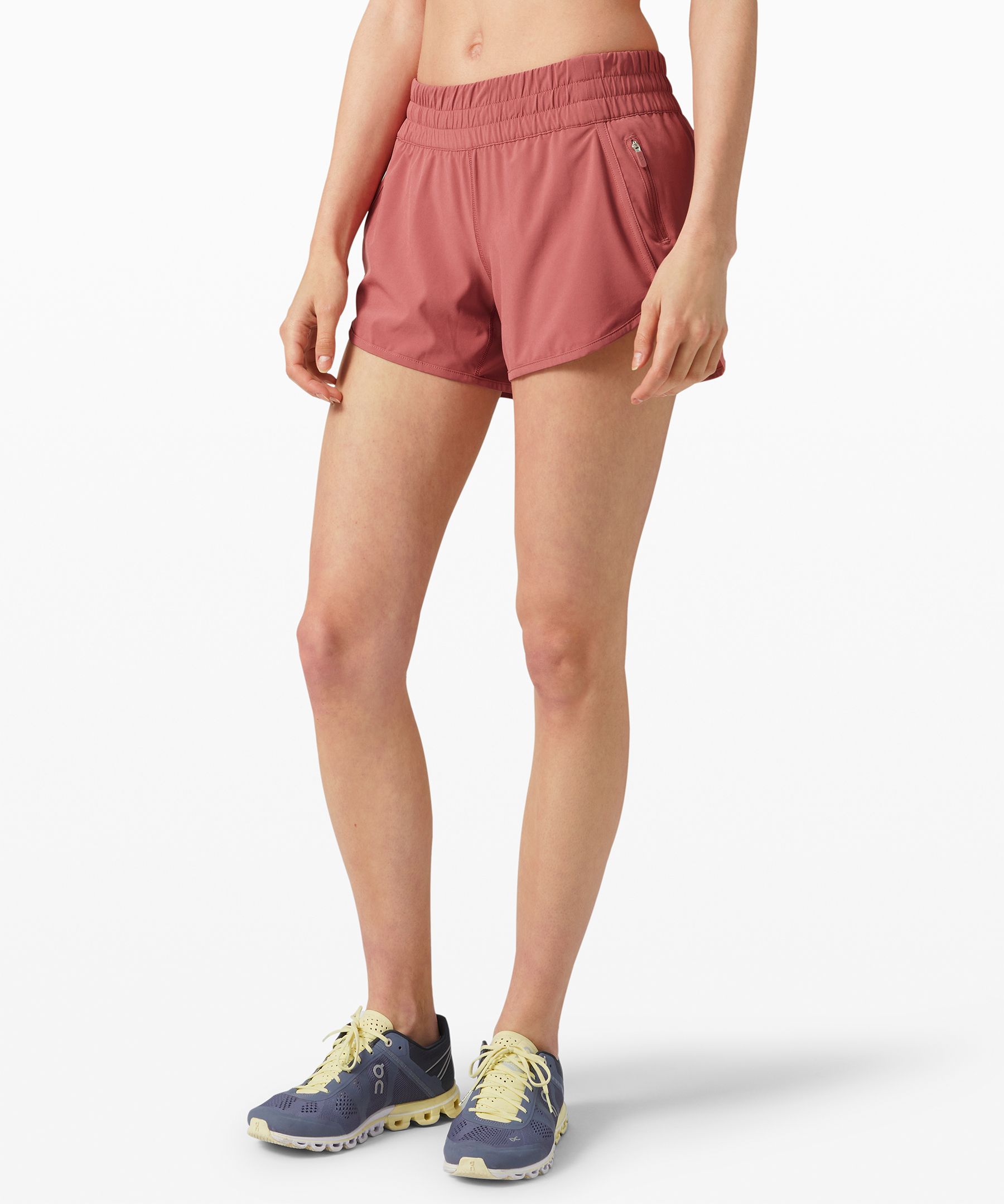 Lululemon Tracker Short V *4" In Cherry Tint