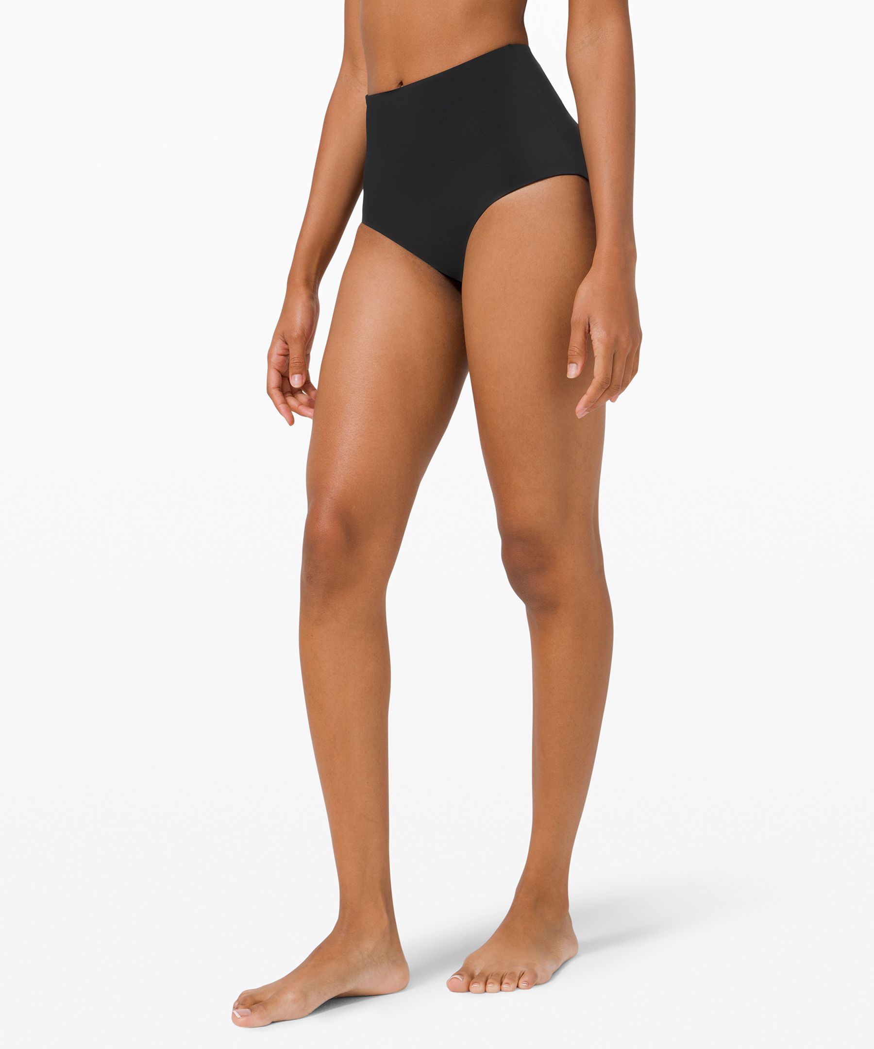 Lululemon Deep Sea High Waist Bottom *online Only In Black